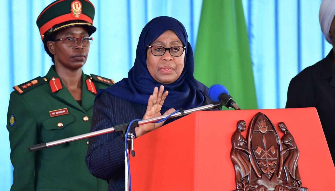 Seit März ist Samia Suluhu Hassan Präsidentin von Tansania.