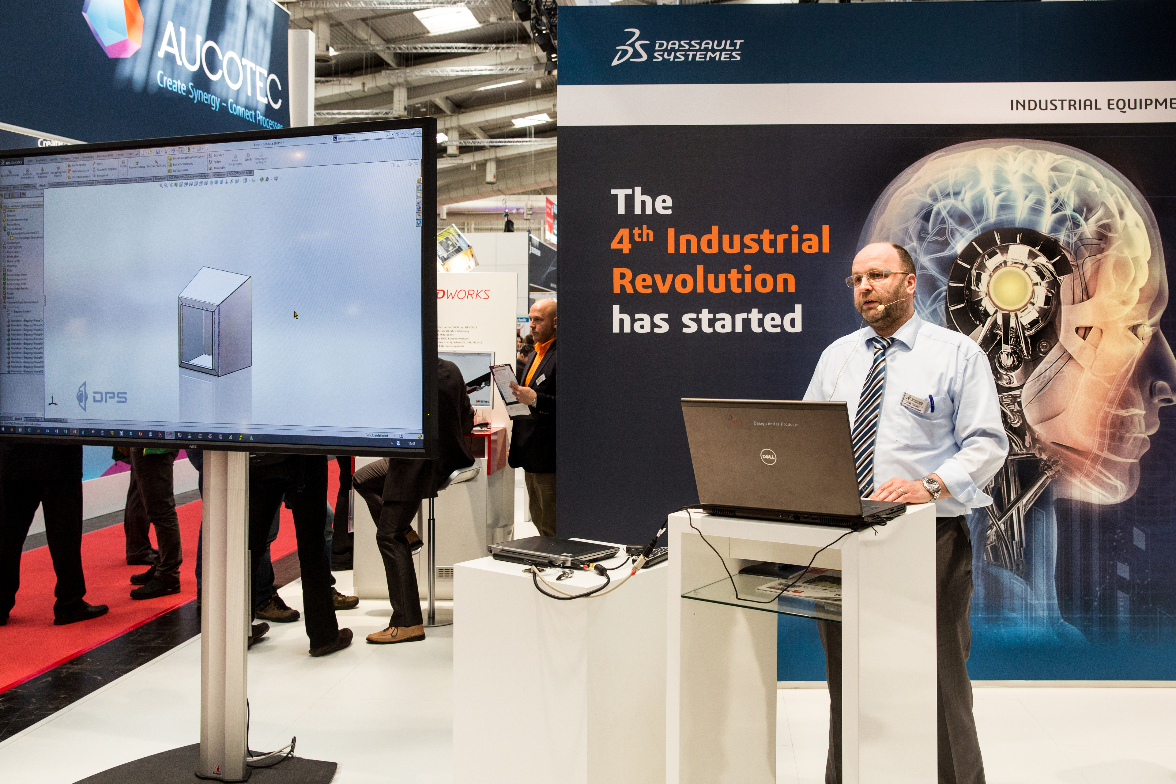 Die vierte industrielle Revolution hat begonnen. Hannover Messe 2015