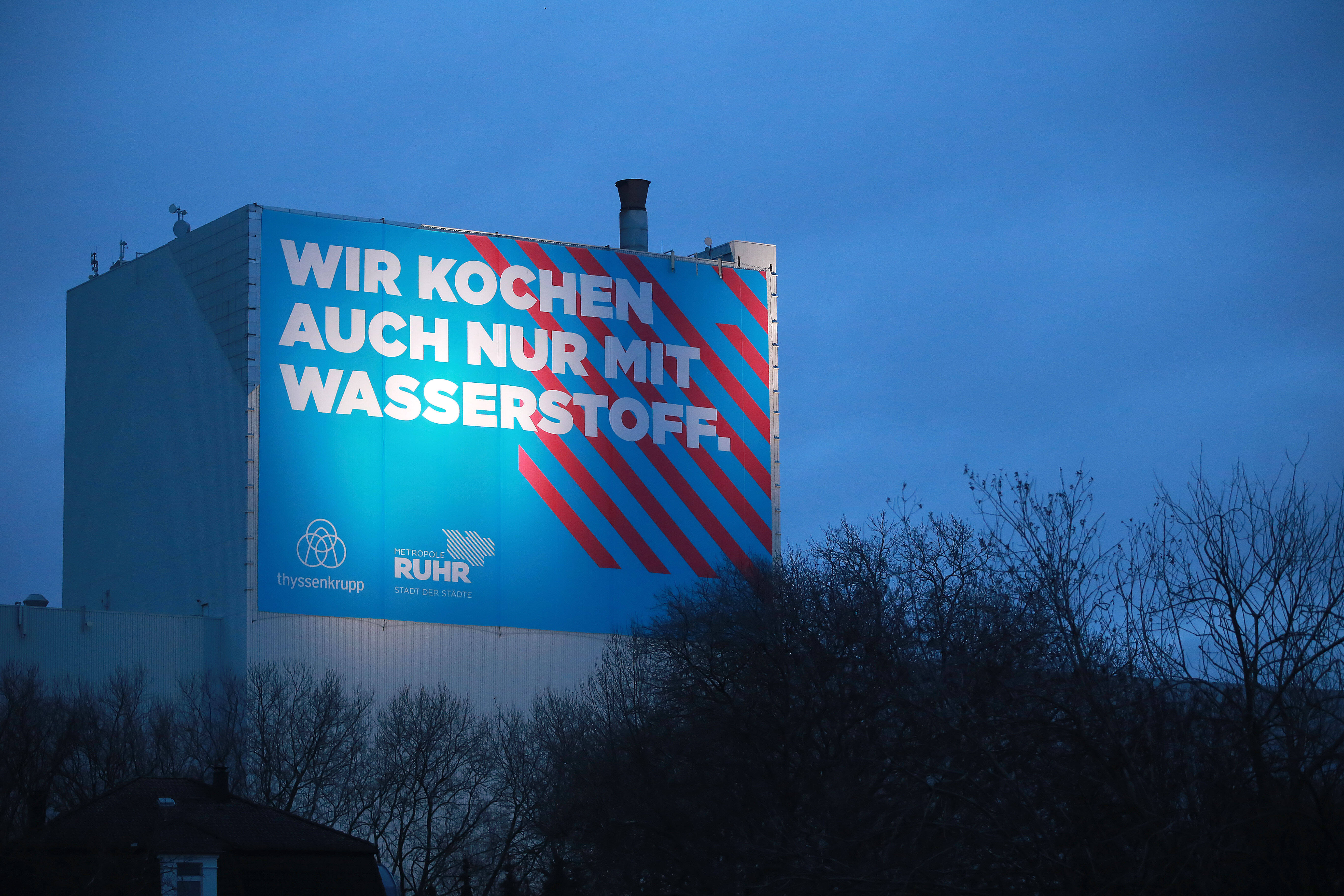 Der Wandel in der Stahl-Industrie: In Duisburg soll ein Forschungszentrum für die Wasserstoffindustrie entstehen.