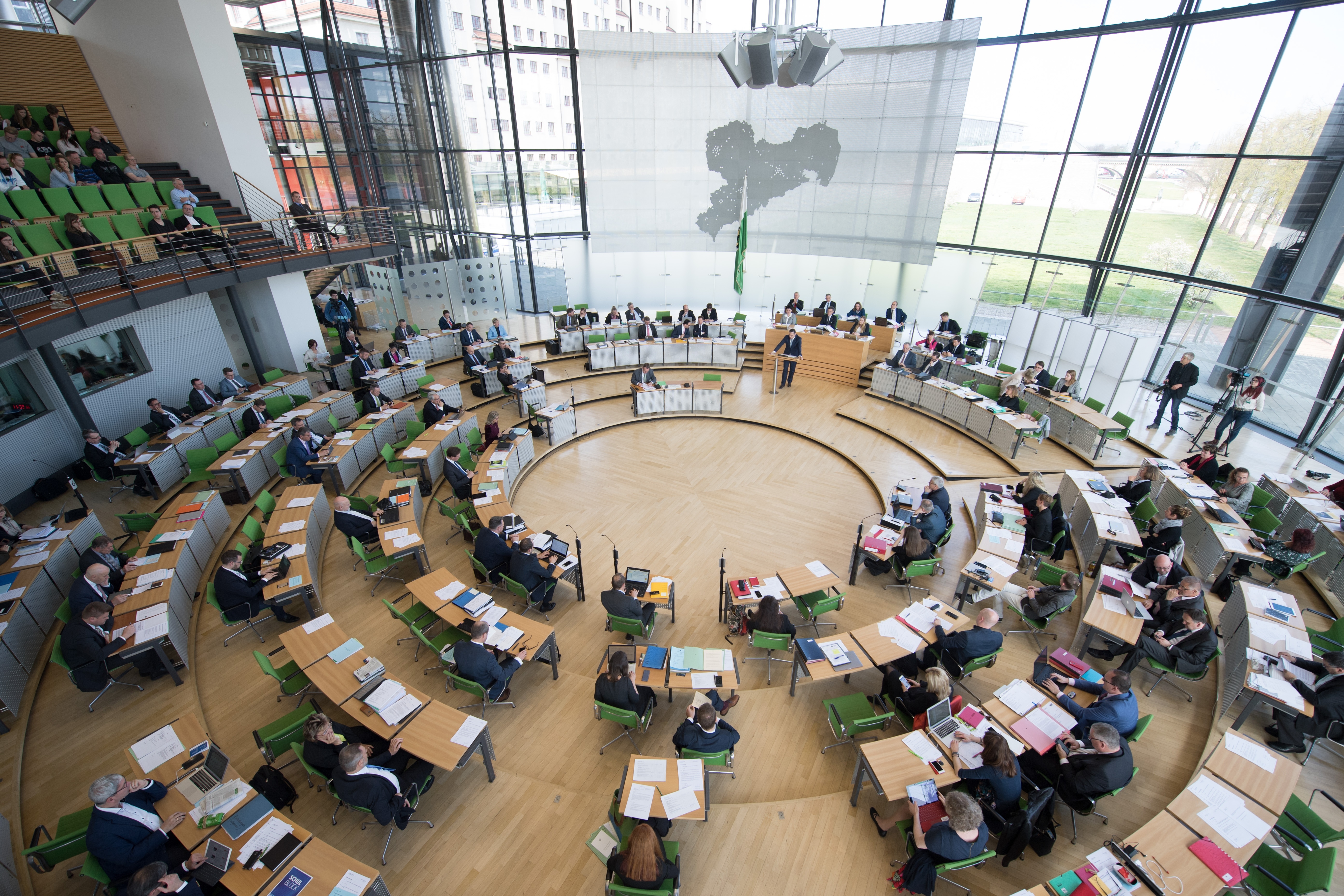 Die Initiative Sachsen #umkrempeln hofft auf eine rot-rot-grüne Mehrheit im künftigen sächsischen Landtag.