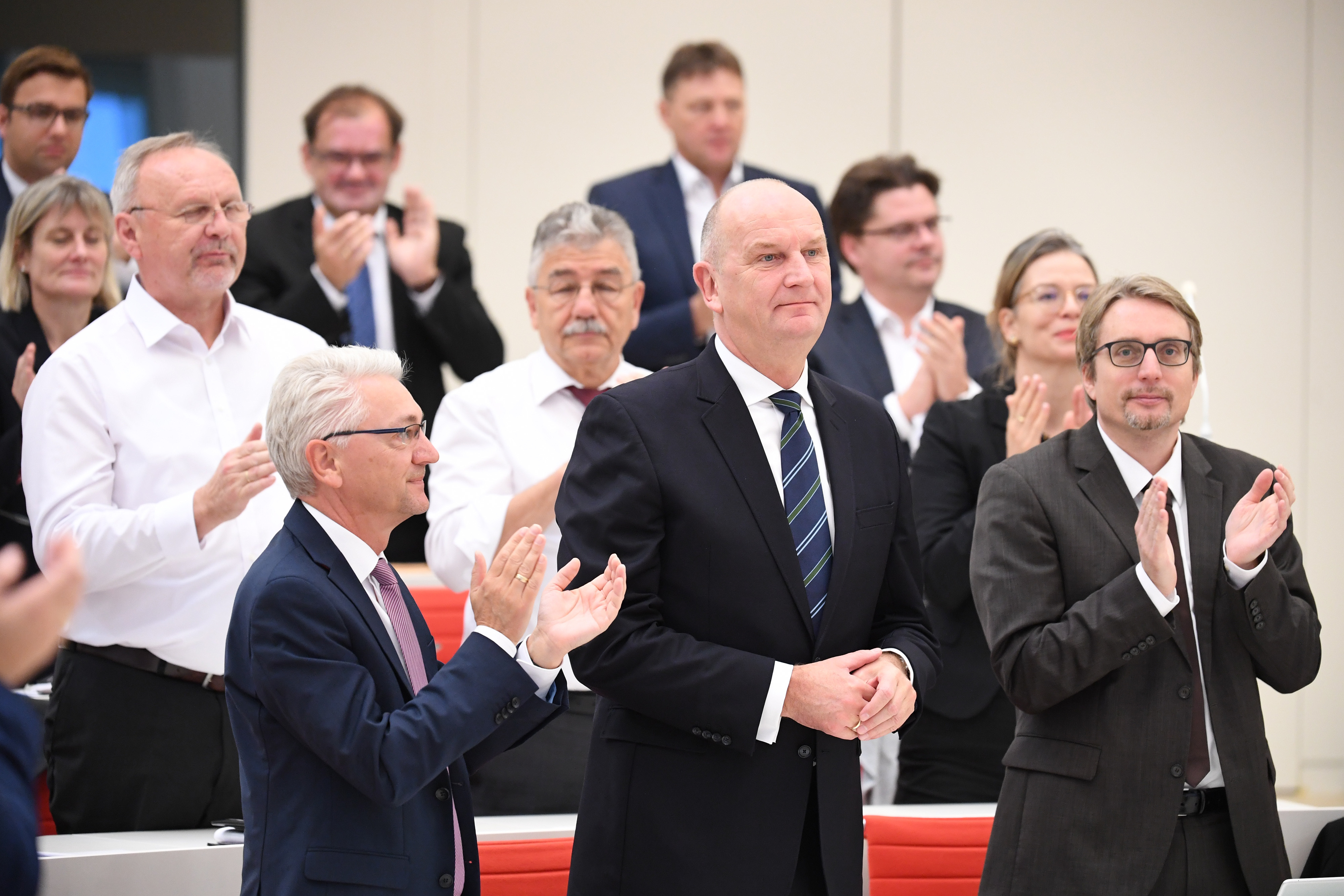 Dietmar Woidke ist am Mittwoch als Ministerpräsident von Brandenburg wiedergewählt worden.