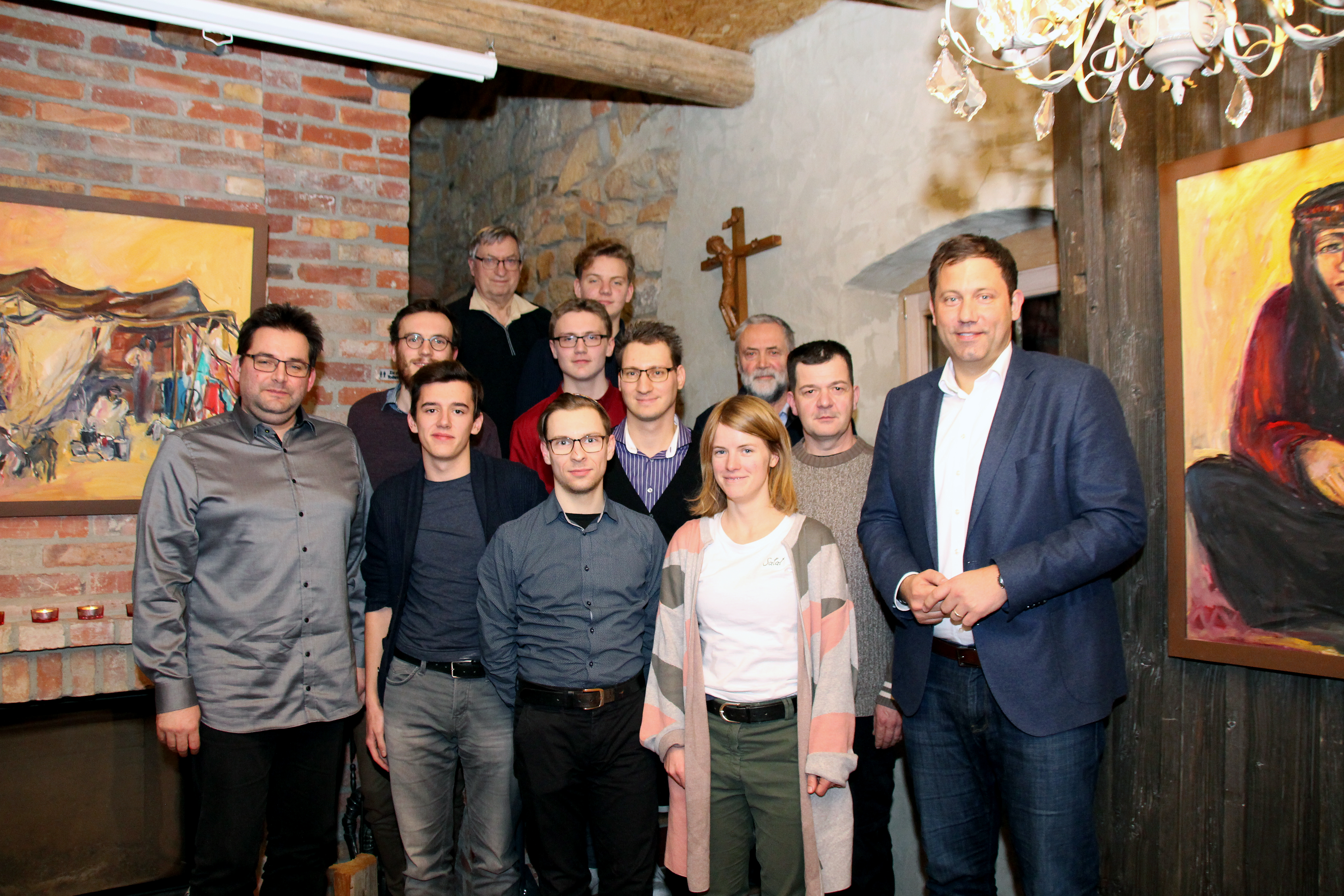 Treffen mit Lars Klingbeil: Die SPD in der Sächsischen Schweiz/Osterzgebirge hat in den vergangenen Jahren viele Mitglieder dazugewonnen – ein Vorteil, nicht nur für die Auseinandersetzung mit der AfD.