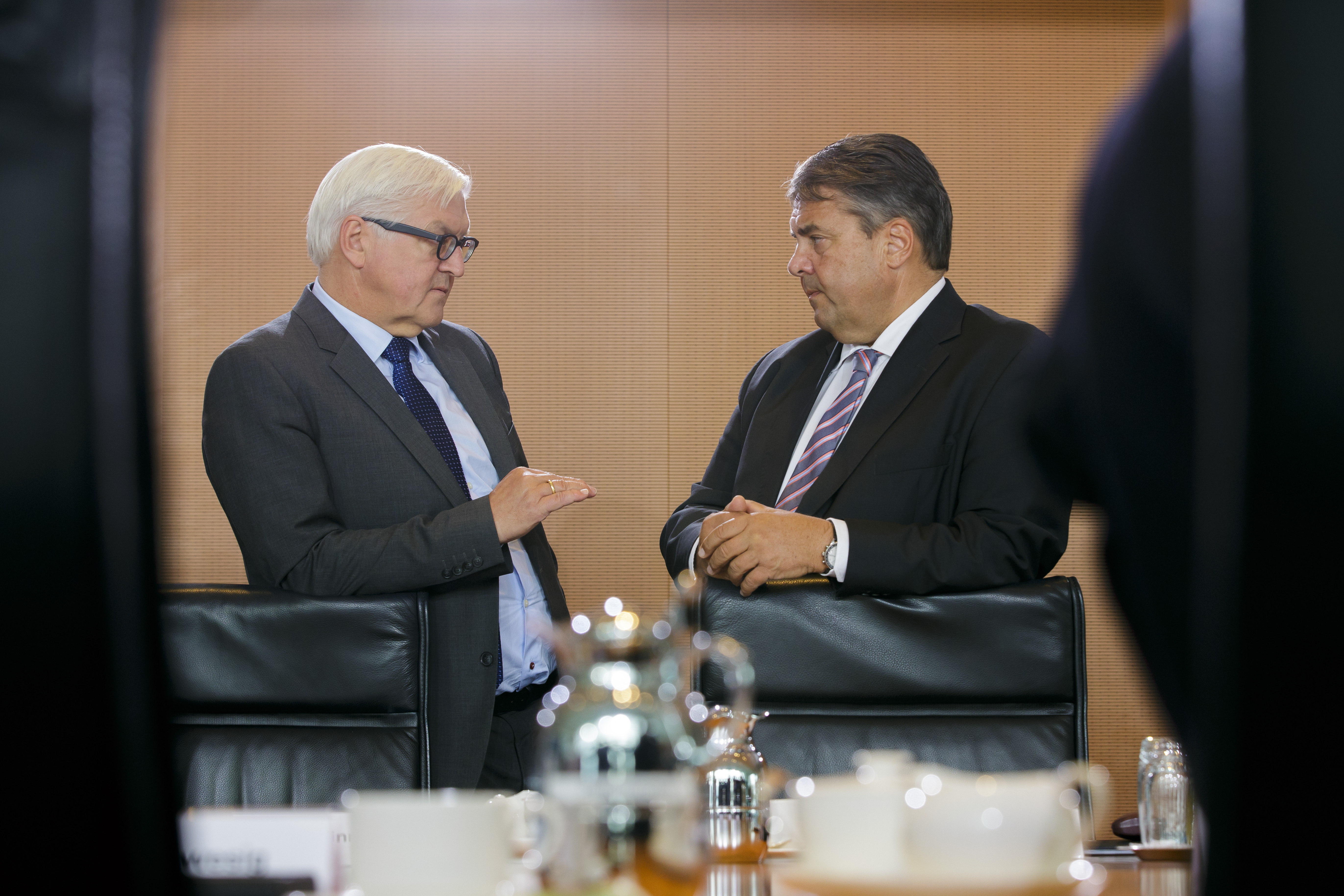 Frank-Walter Steinmeier und Sigmar Gabriel