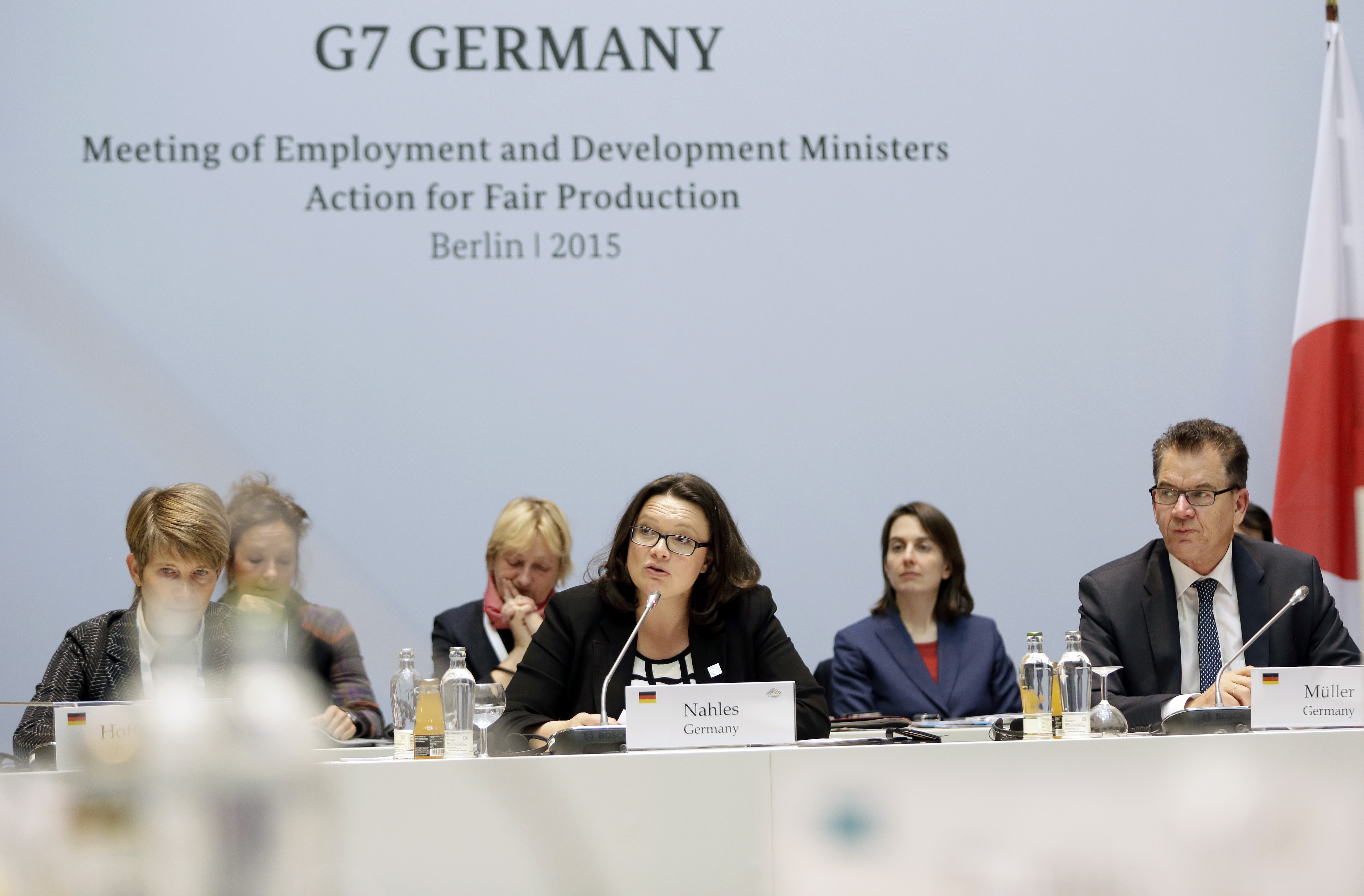 G7-Arbeits- und Entwicklungsminister