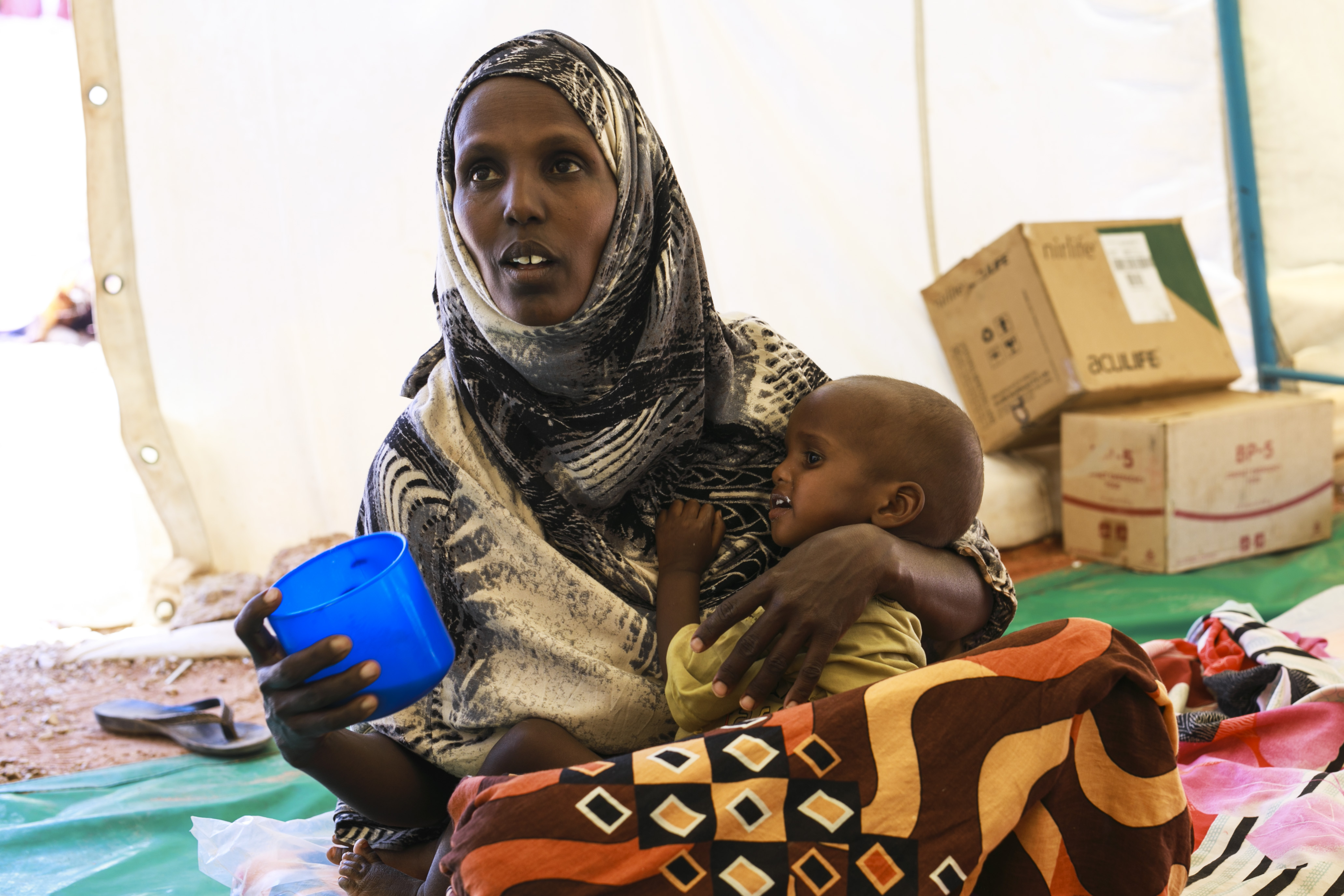 Millionen Menschen in Ostafrika droht eine Hungersnot. 
