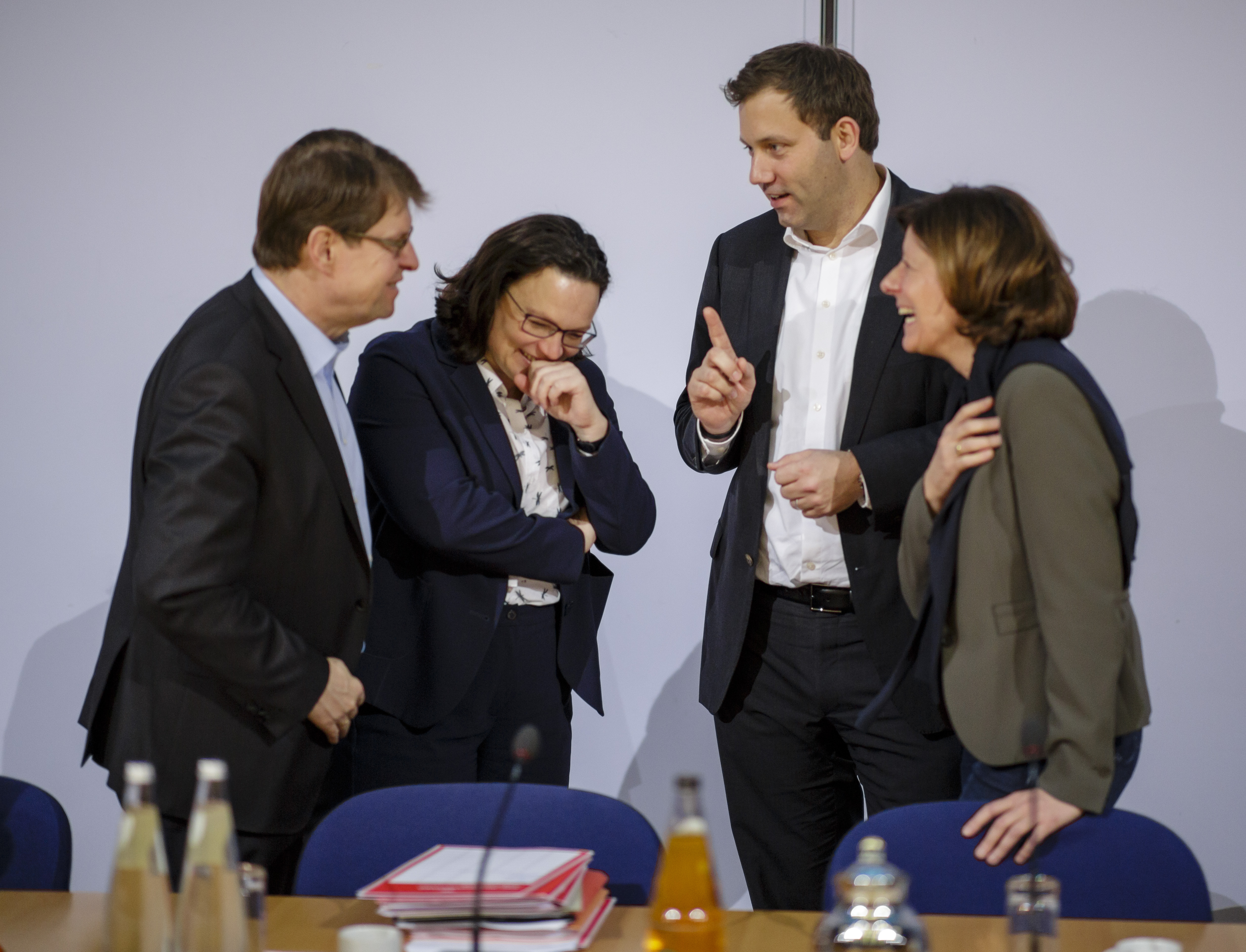 Malu Dreyer und Andrea Nahles
