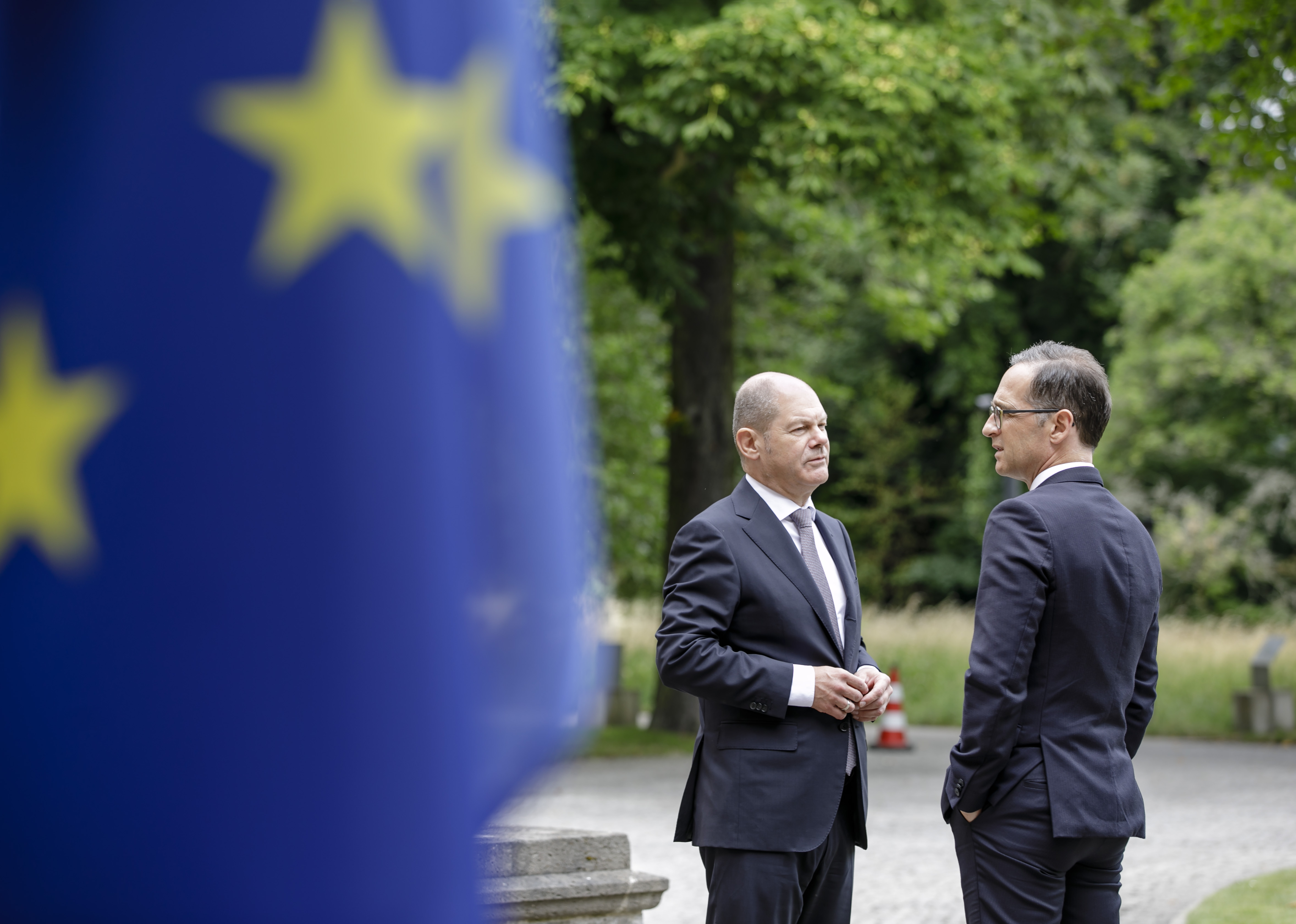 Gemeinsam für Europa: SPD-Finanzminister Olaf Scholz und SPD-Außenminister Heiko Maas (Archivbild).