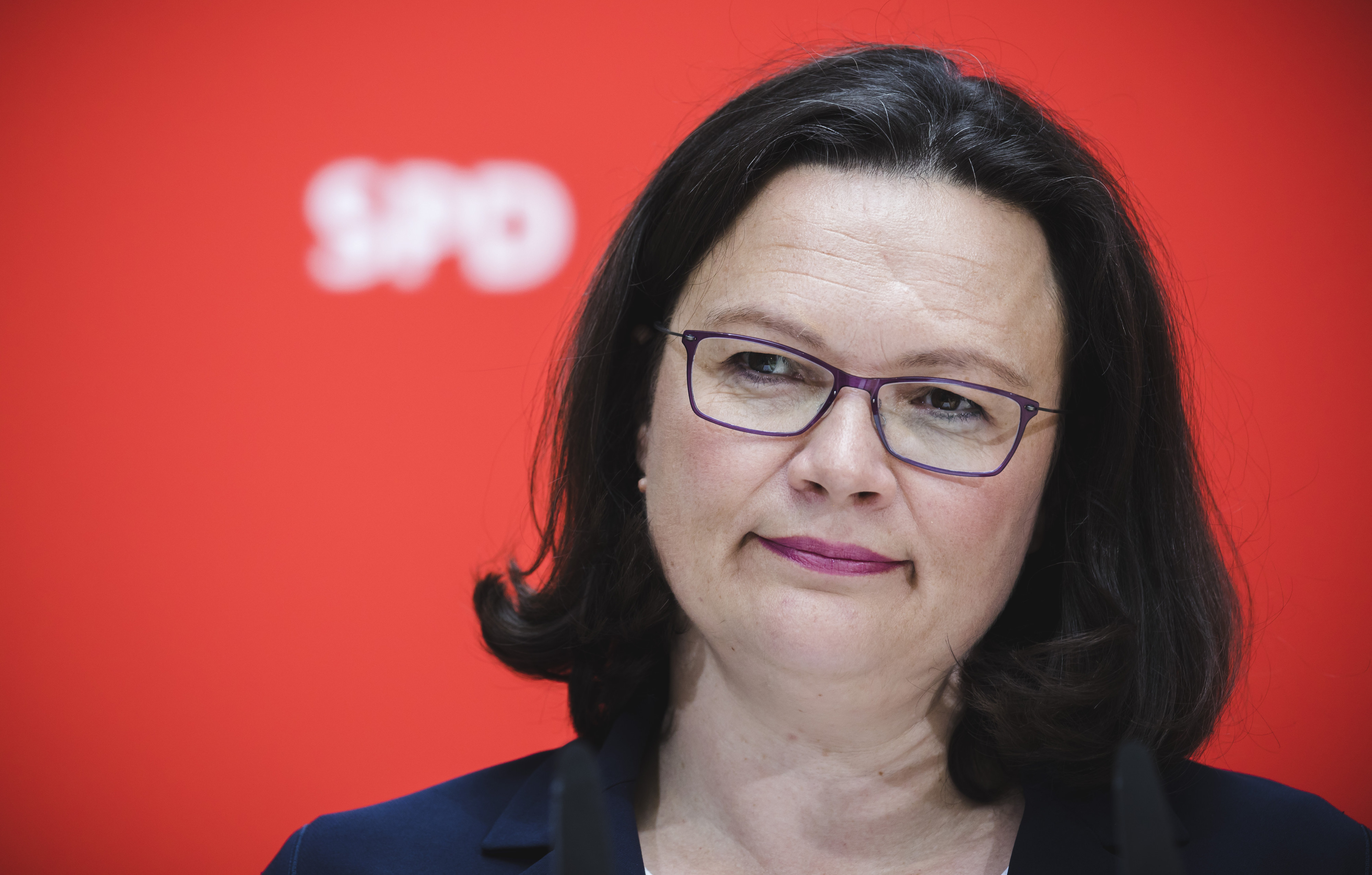 Andrea Nahles: Nicht wegen Seehofer und Maaßen die Koalition verlassen