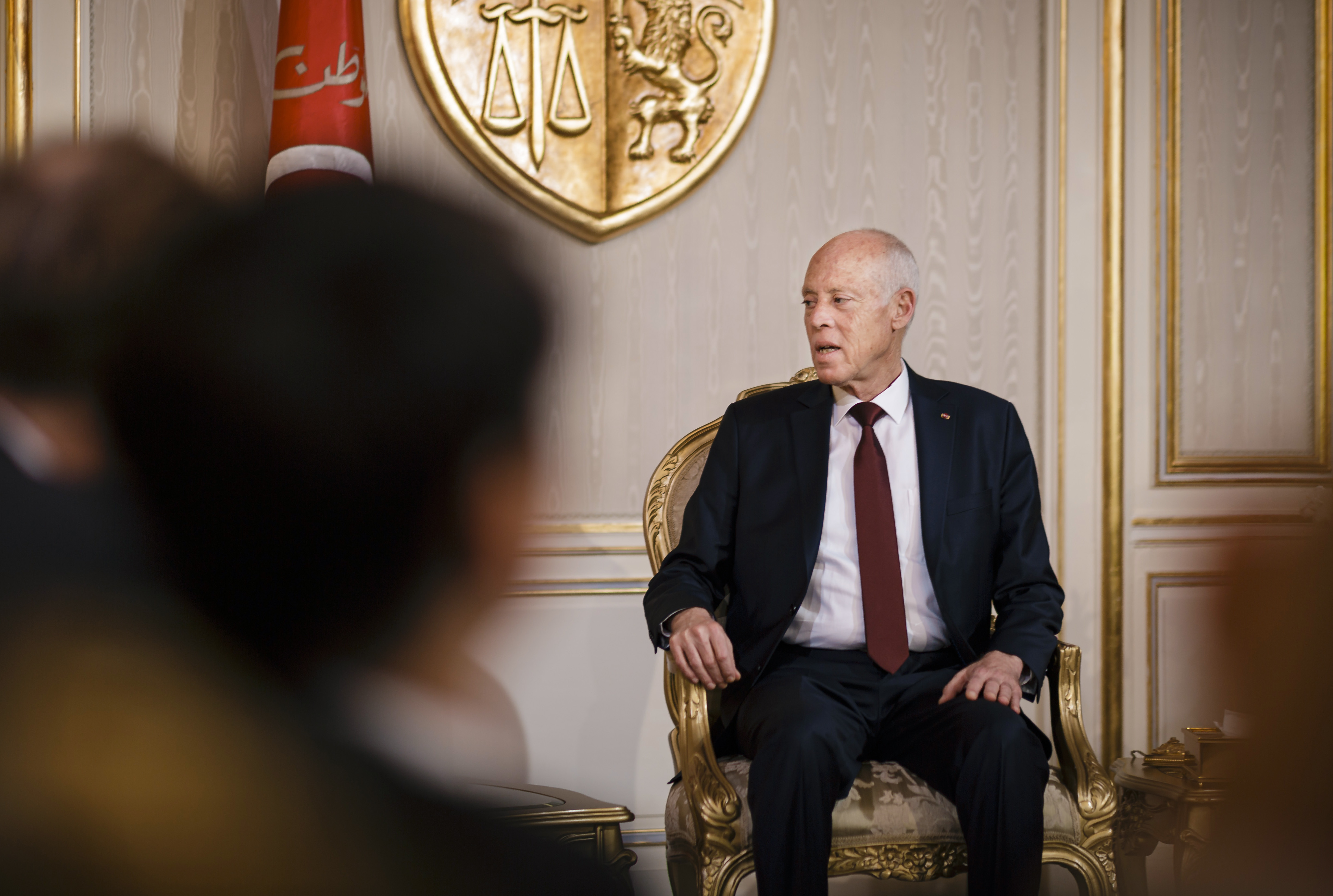Tunesiens Präsident Kais Saied hält viel von sozialer Gerechtigkeit, aber wenig von repräsentativer Demokratie.