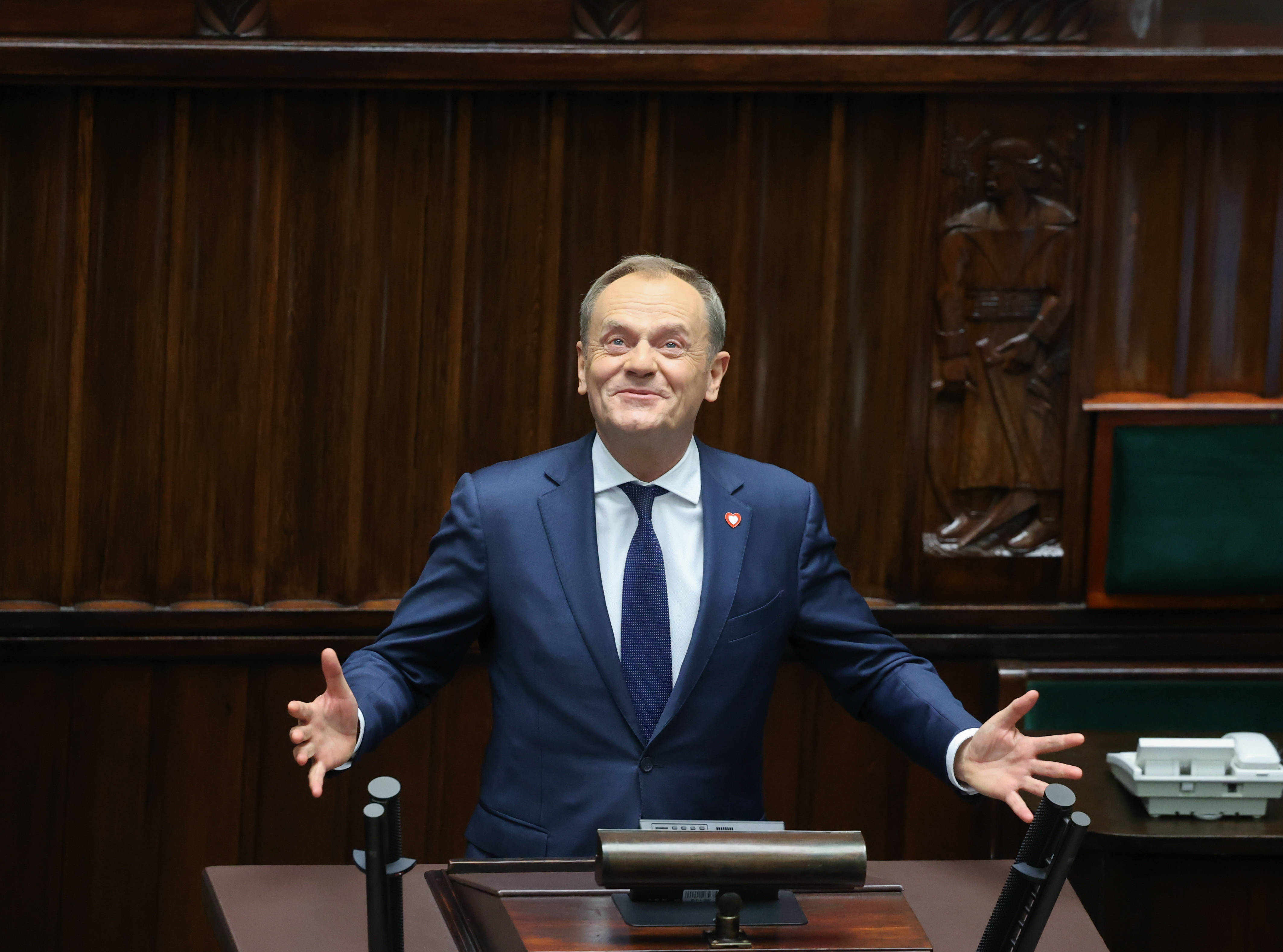 Der Weg ist frei für den Machtwechsel in Polen mit Donald Tusk als Ministerpräsidenten.