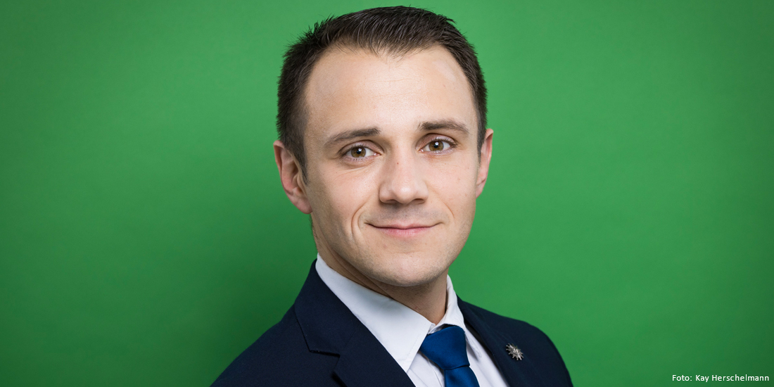 Alexander Poitz ist stellvertretender Vorsitzender der Gewerkschaft der Polizei (GdP).