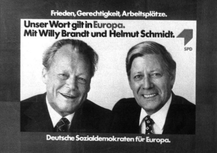 Willy Brandt und Helmut Schmidt