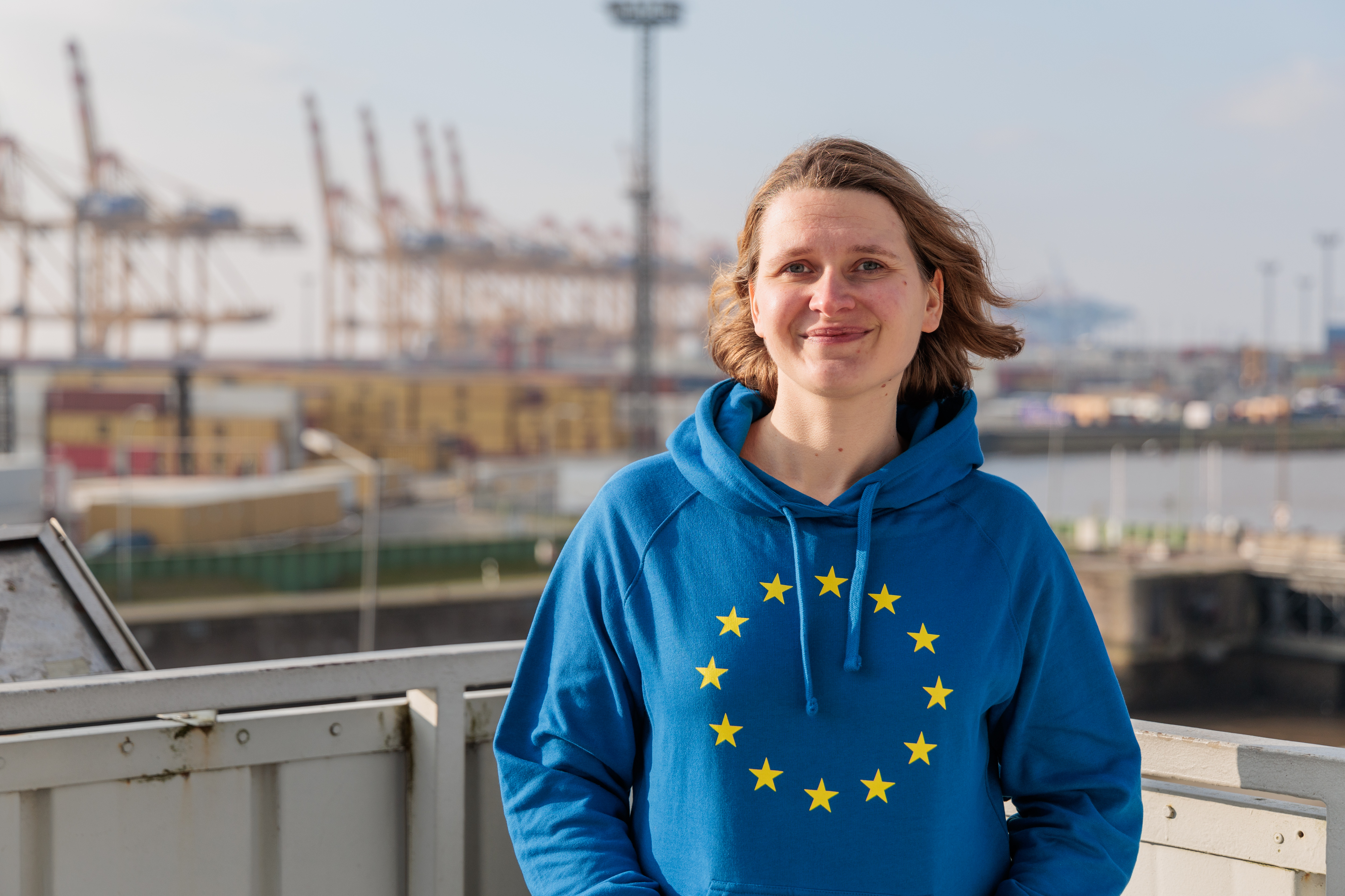 Annika Barlach aus Bremen kandidiert für die SPD bei der Europawahl.