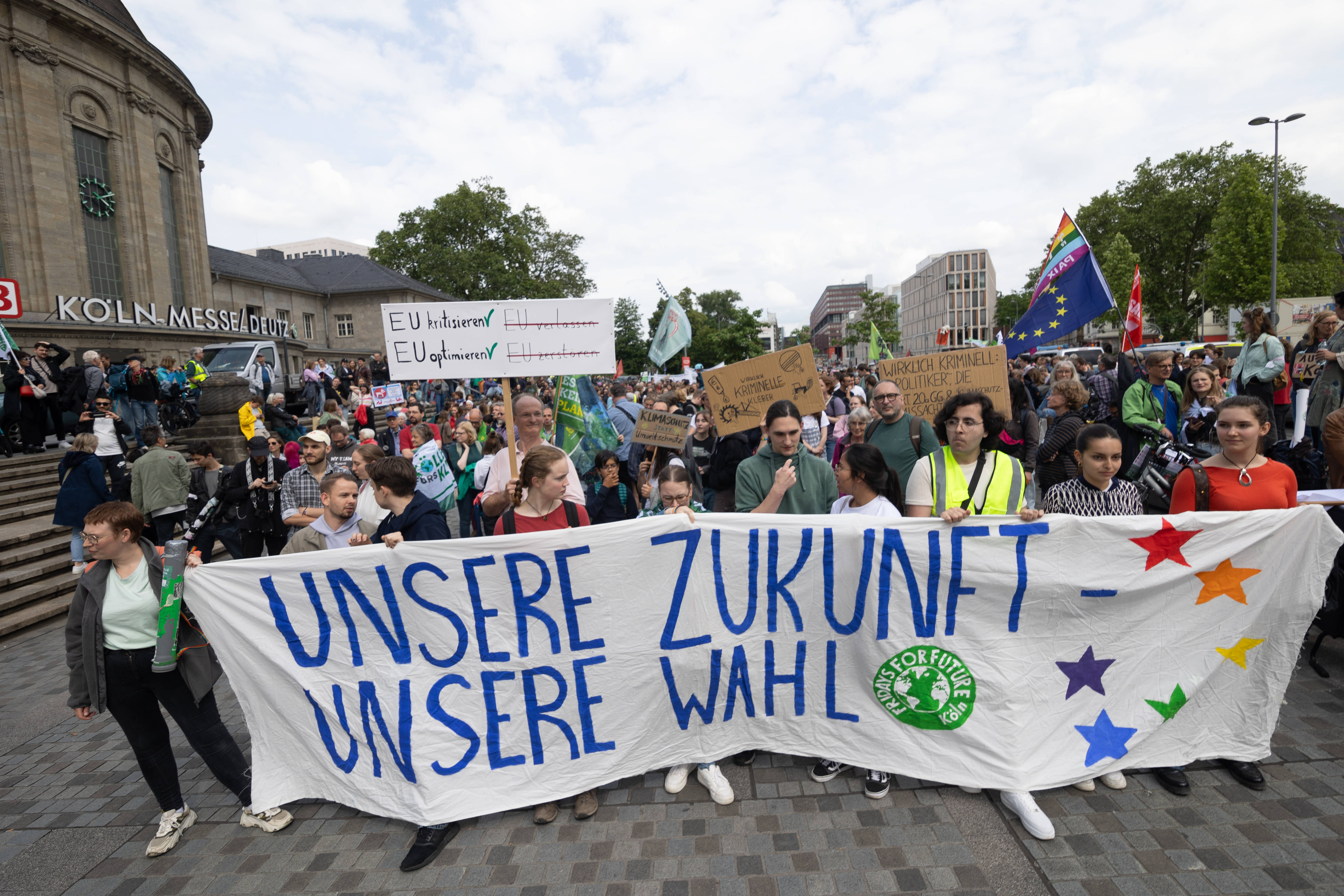 Hoffen und Bangen vor der Europawahl: Klimastreik am 31. Mai in Köln