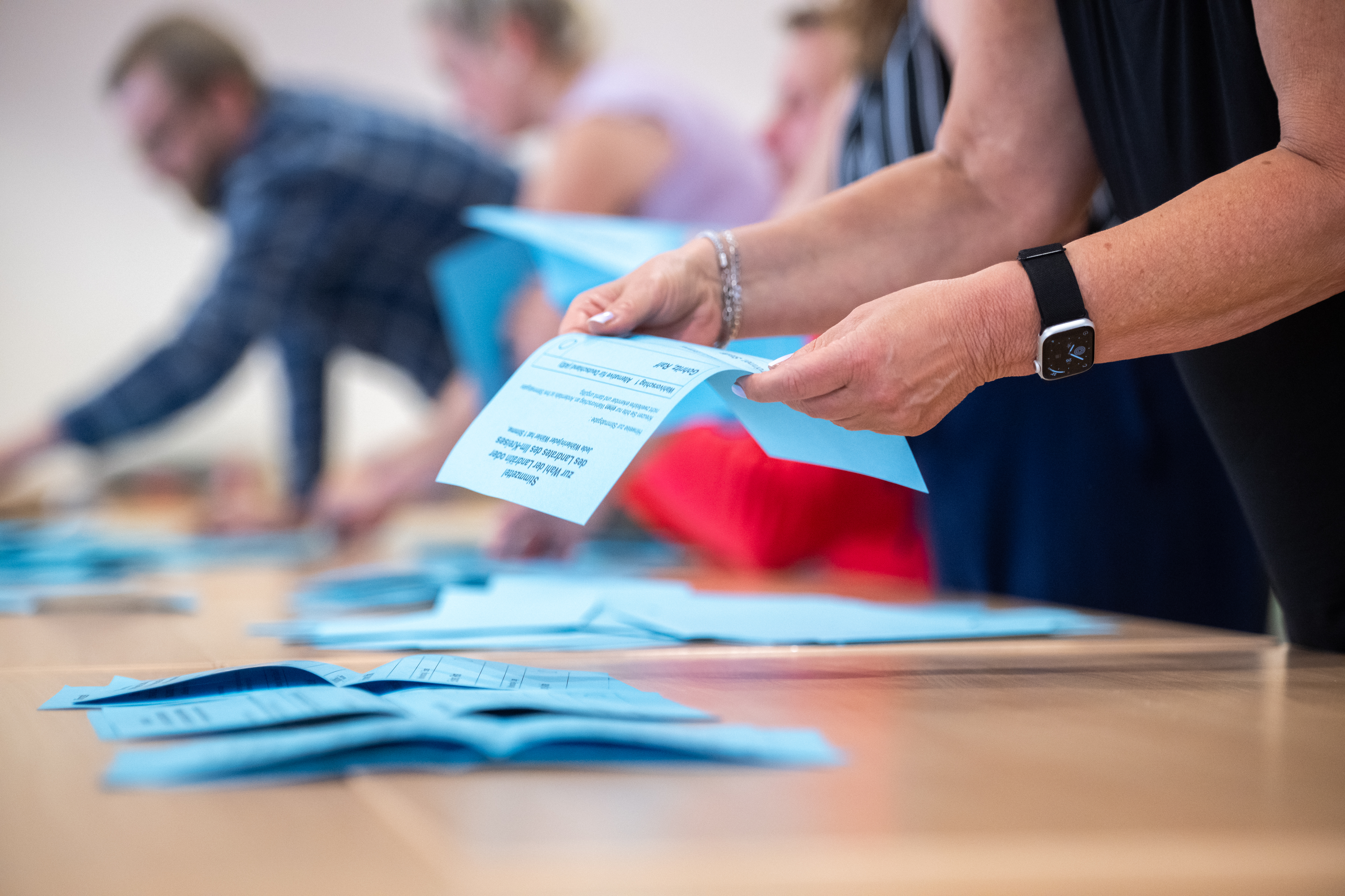 Großes Interesse: Die Beteiligung an der Kommunalwahl in Thüringen war mit 62 Prozent verhältnismäßig hoch.