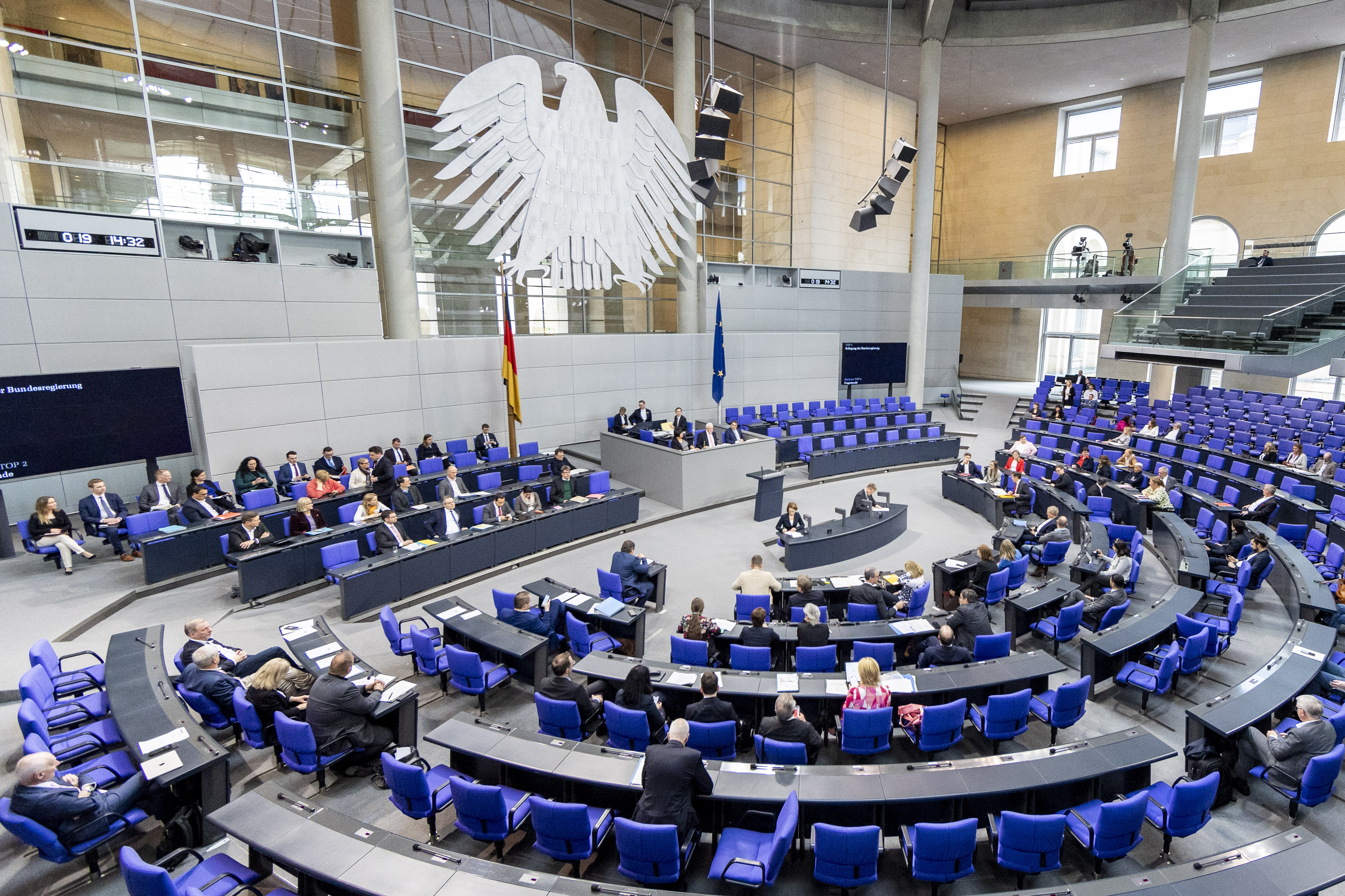 Plenarsitzung im Bundestag: Das Parlament könnte sowohl die Einrichtung eines Bürgerrates als auch einer Enquete-Kommission zur Aufarbeitung der Corona-Pandemie beschließen.