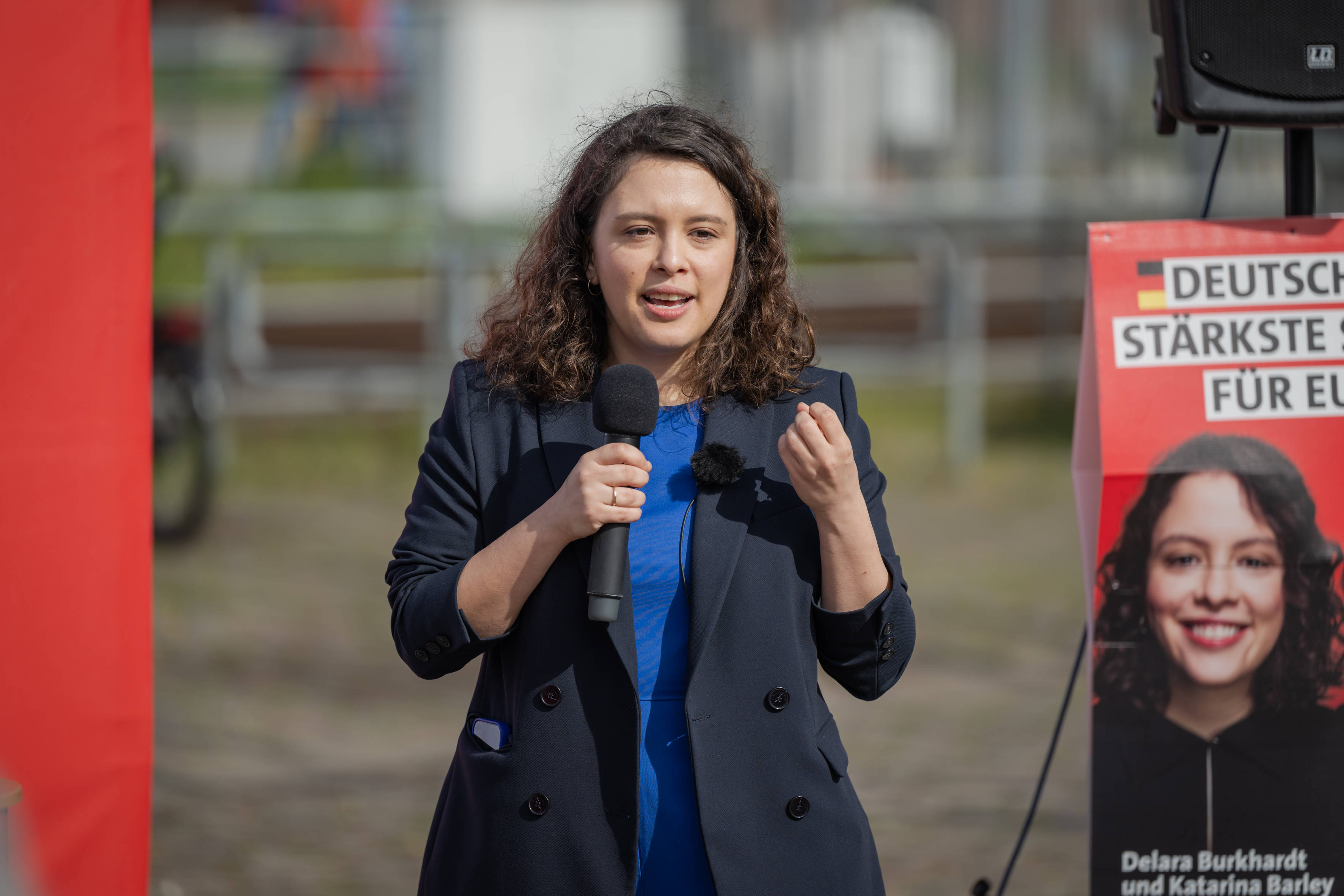 Delara Burkhardt ist SPD-Europaabgeordnete