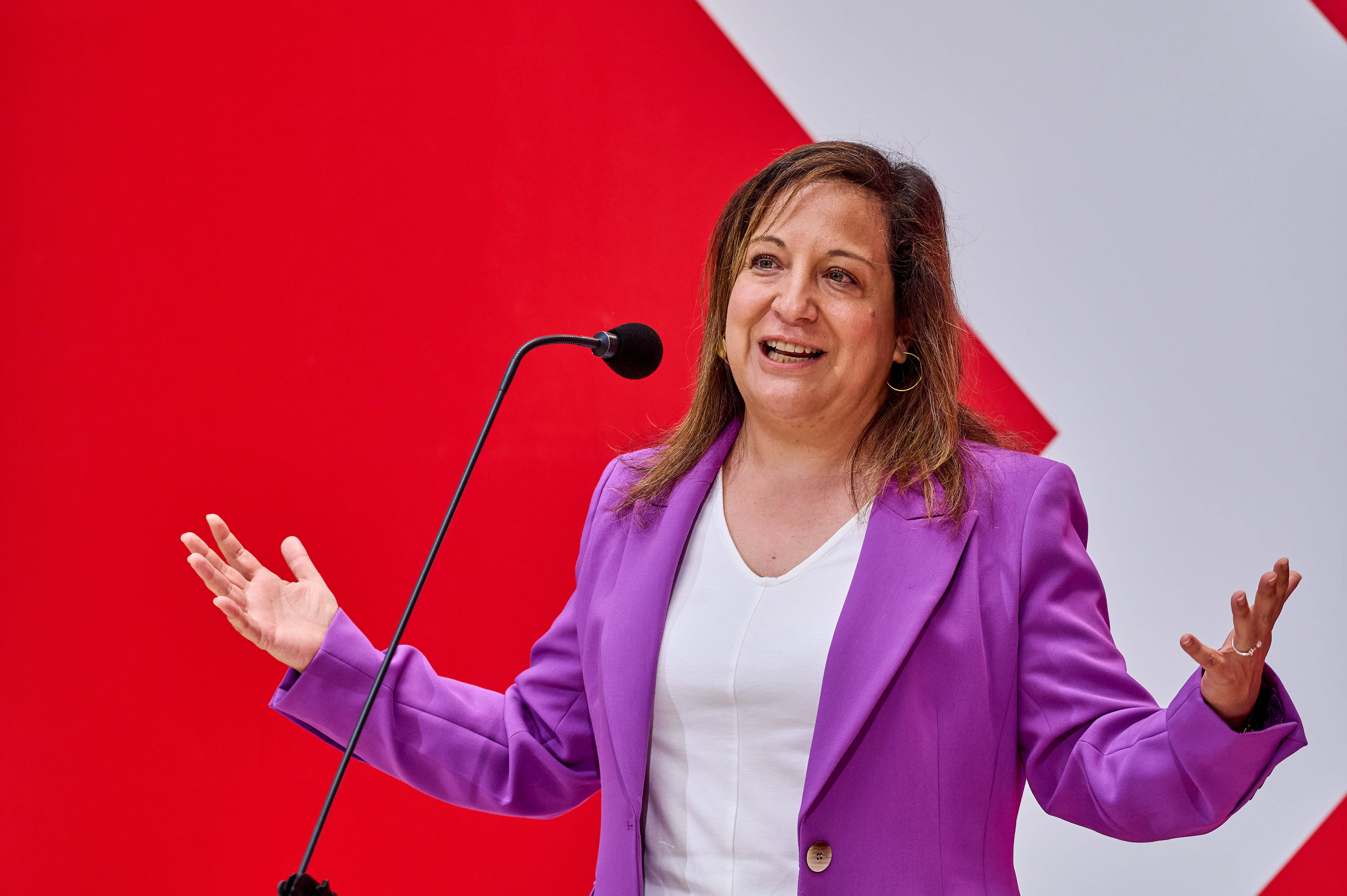 Iratxe García Pérez bleibt Fraktionschefin der Sozialdemokrat*innen im EU-Parlament.