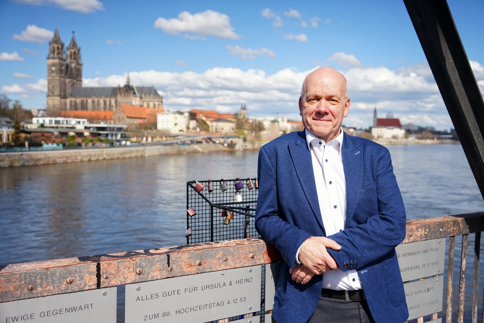 Thomas Rieke aus Magdeburg will für die SPD ins Europaparlament.