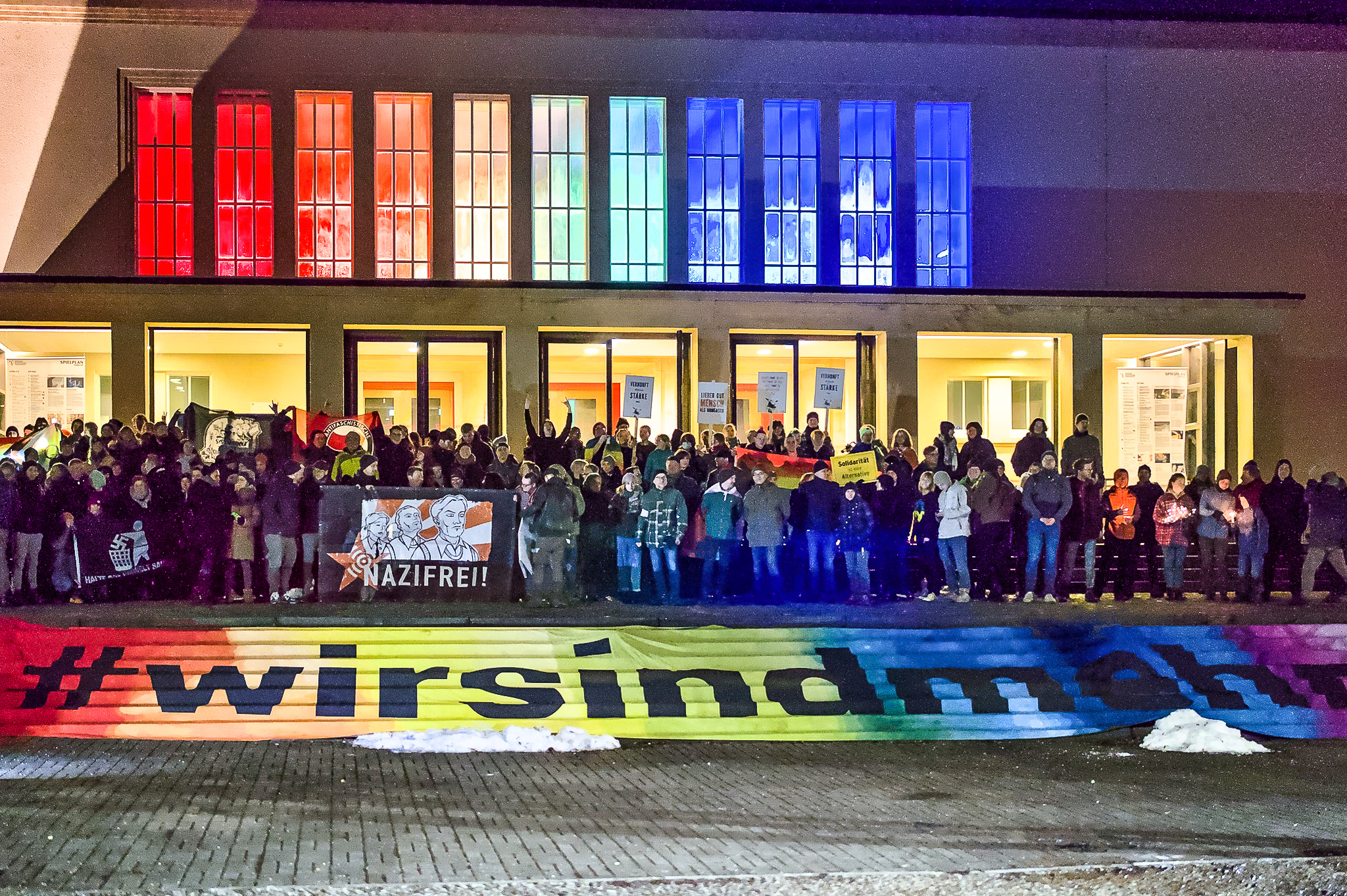 Ein klares Zeichen: Zittau positioniert sich gegen Rechtsextremismus