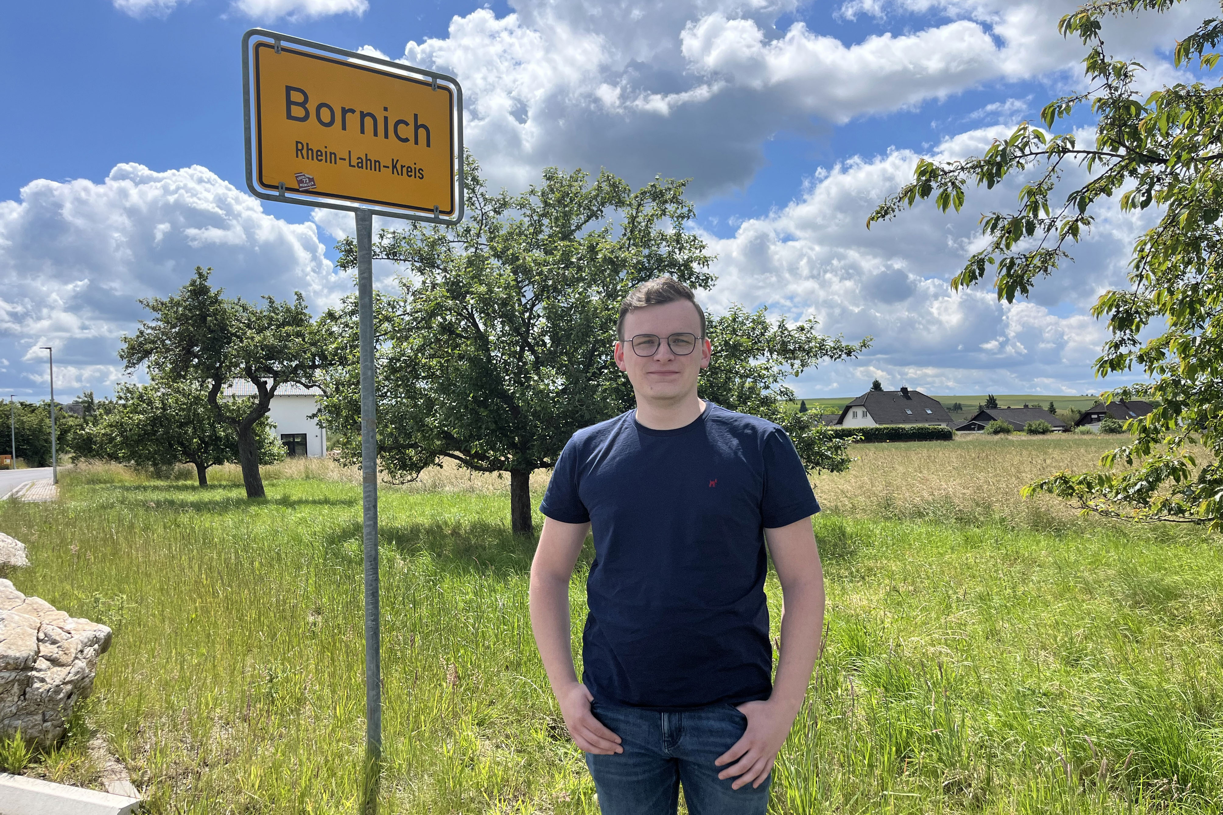 Deutschlands jüngster Bürgermeister: Elias Oliver Metz (21) aus der rheinland-pfälzischen Ortsgemeinde Bornich 