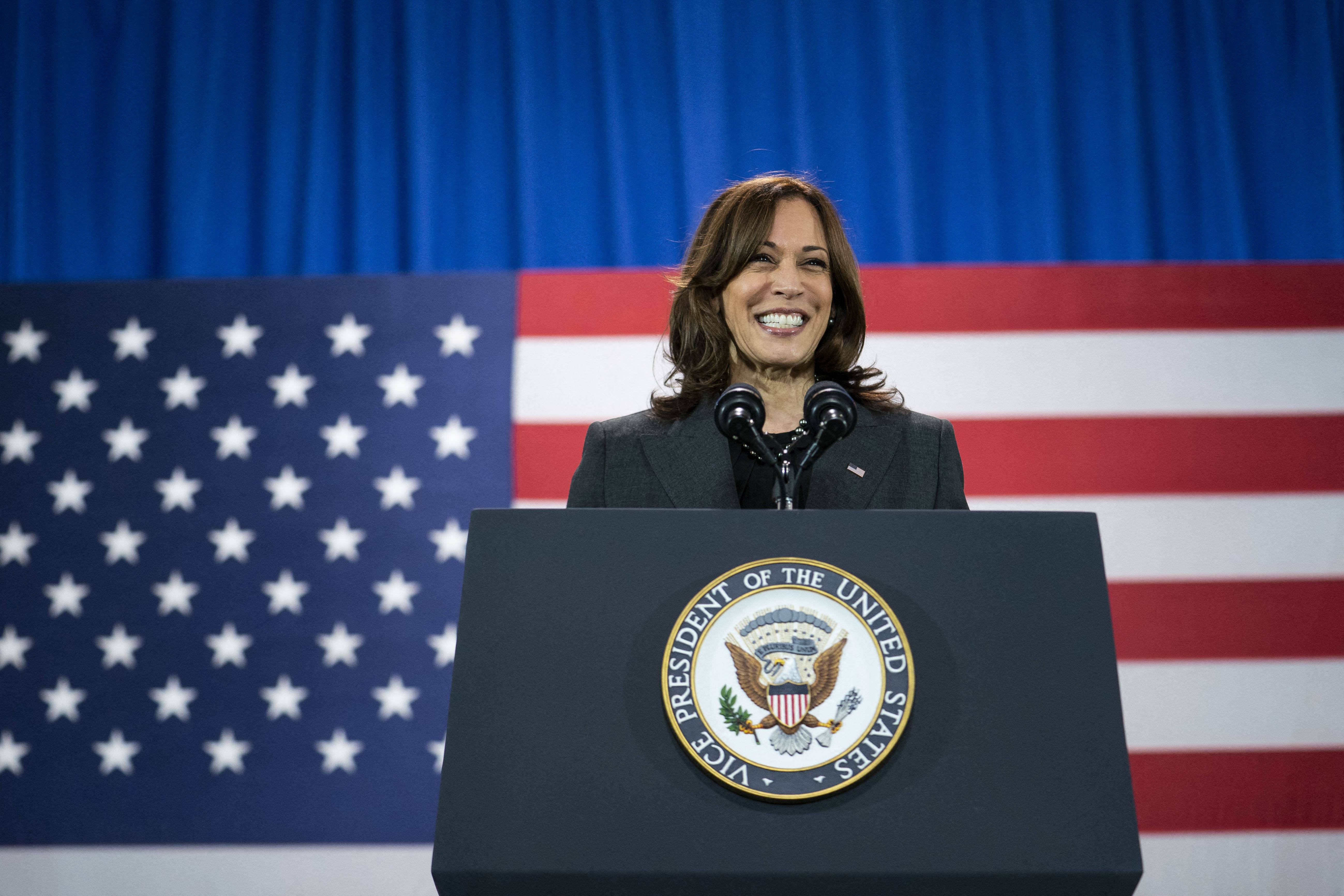 Nach dem Rückzug von Joe Biden könnte Vizepräsidentin Kamala Harris für die Demokraten bei der US-Präsidentschaftswahl ins Rennen gehen.
