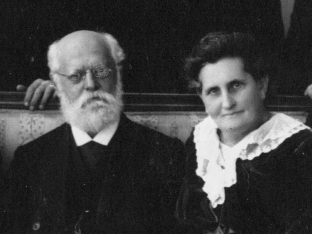 Karl and Luise Kautsky 1920 