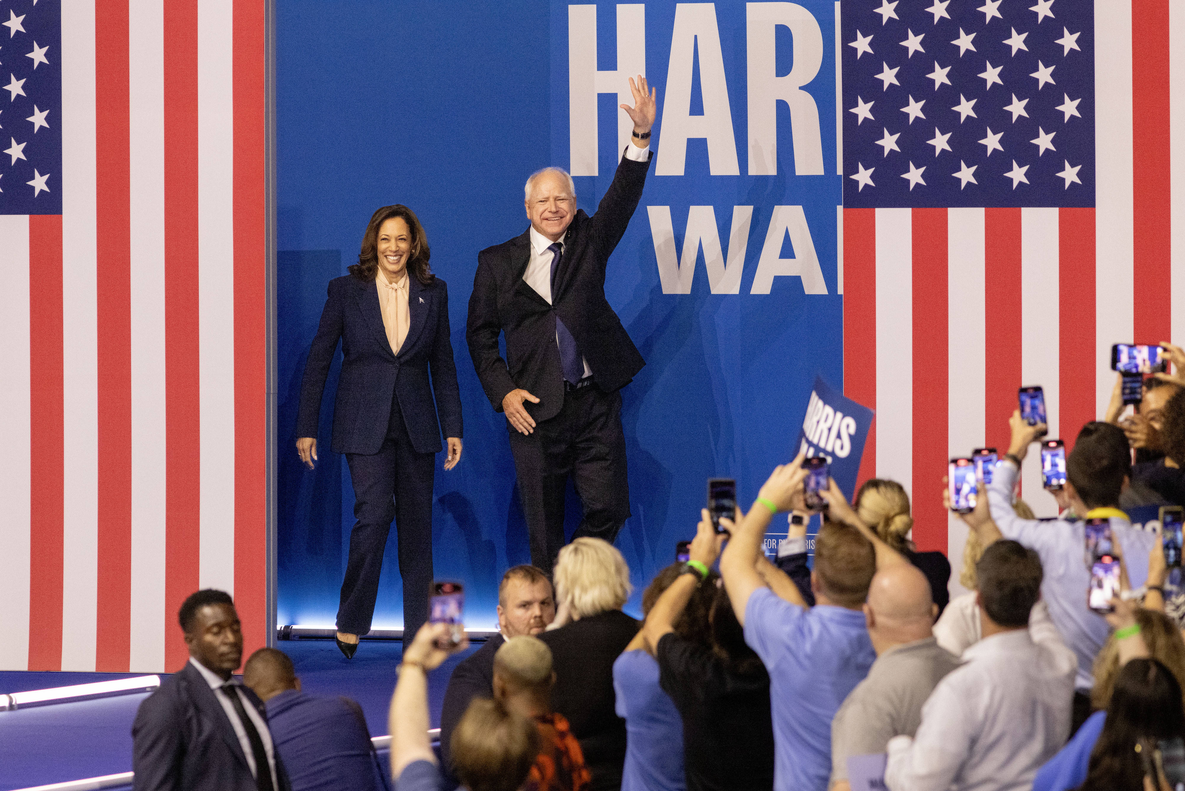 Erster gemeinsamer Auftritt von Kamala Harris und Tim Walz in Pennsylvania: Er verkörpert einen Typ Politiker, der sie nicht ist.