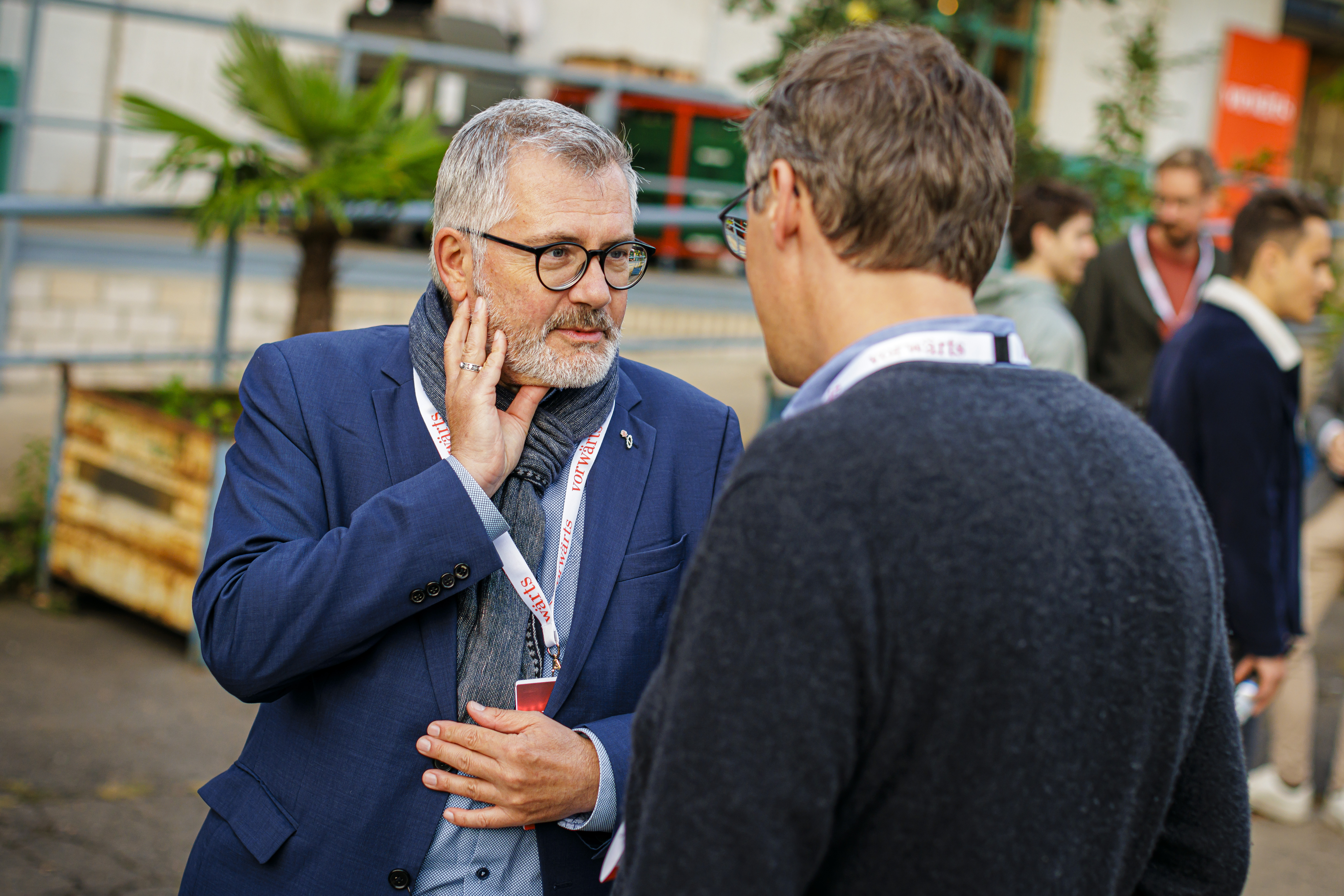 SPD-Schatzmeister Dietmar Nietan im Gespräch