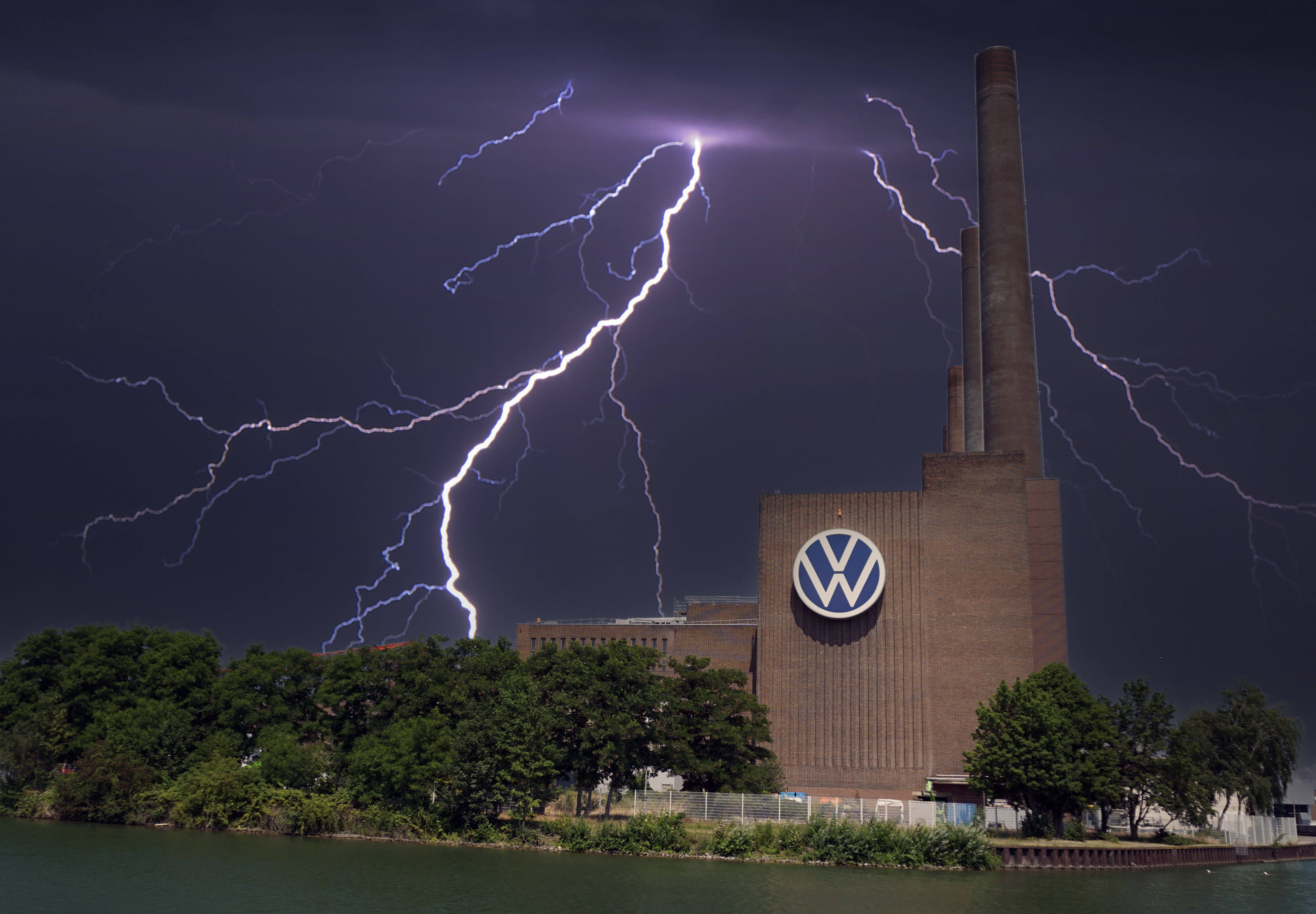 Stammwerk von VW in Wolfsburg