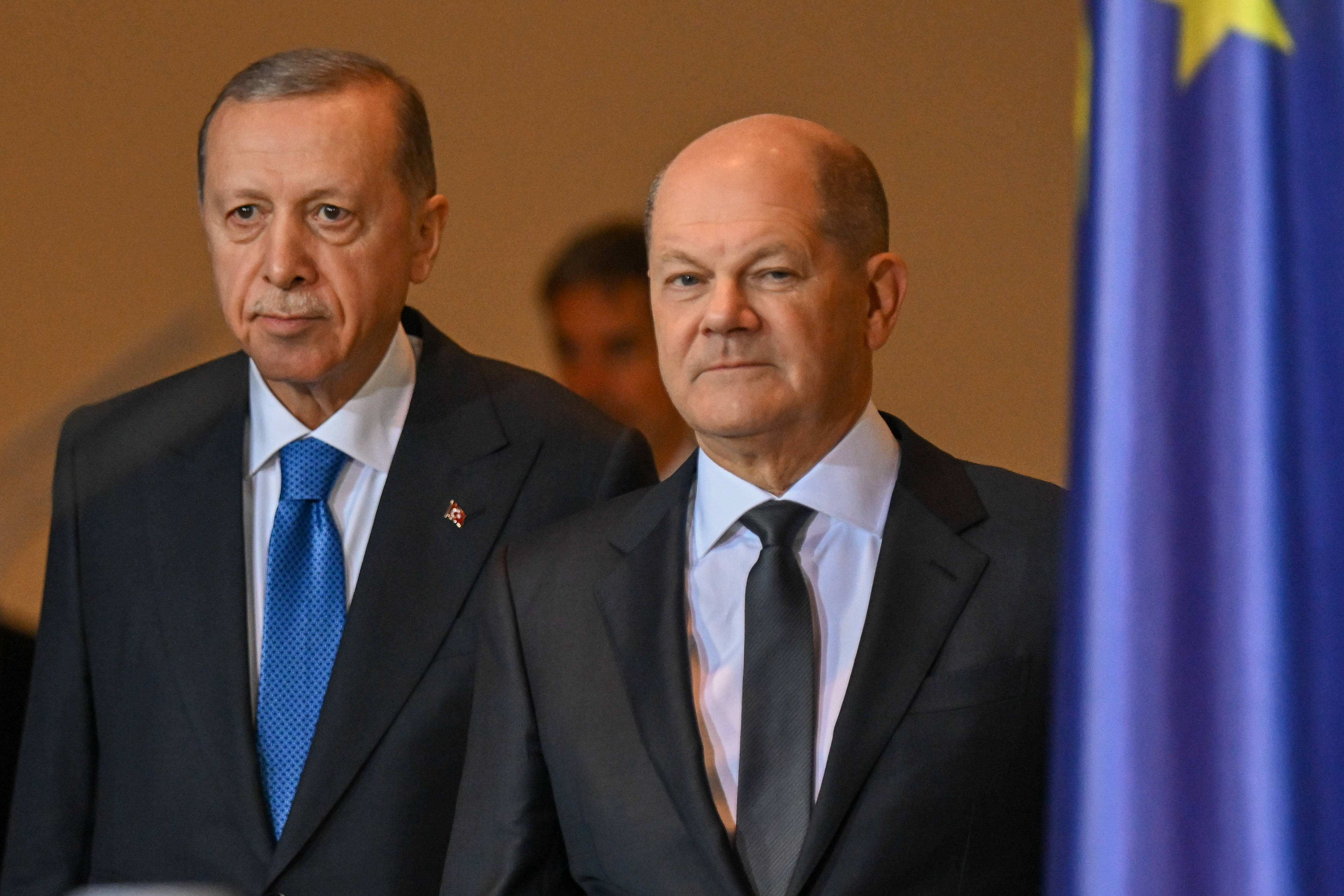 Bundeskanzler Olaf Scholz trifft am Wochenende den türkischen Präsidenten Recep Tayyip Erdogan.