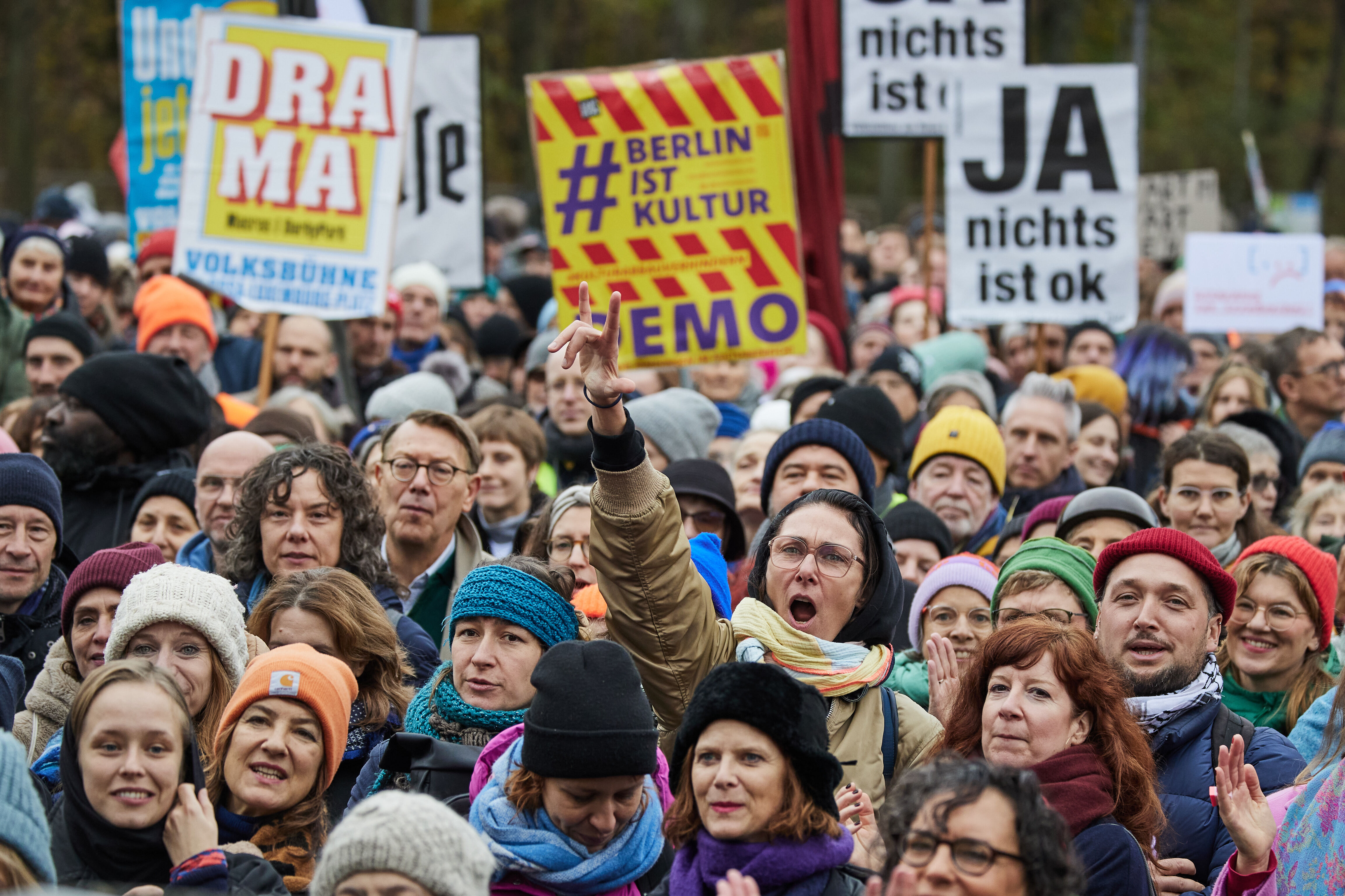 Demonstration BerlinIstKultur