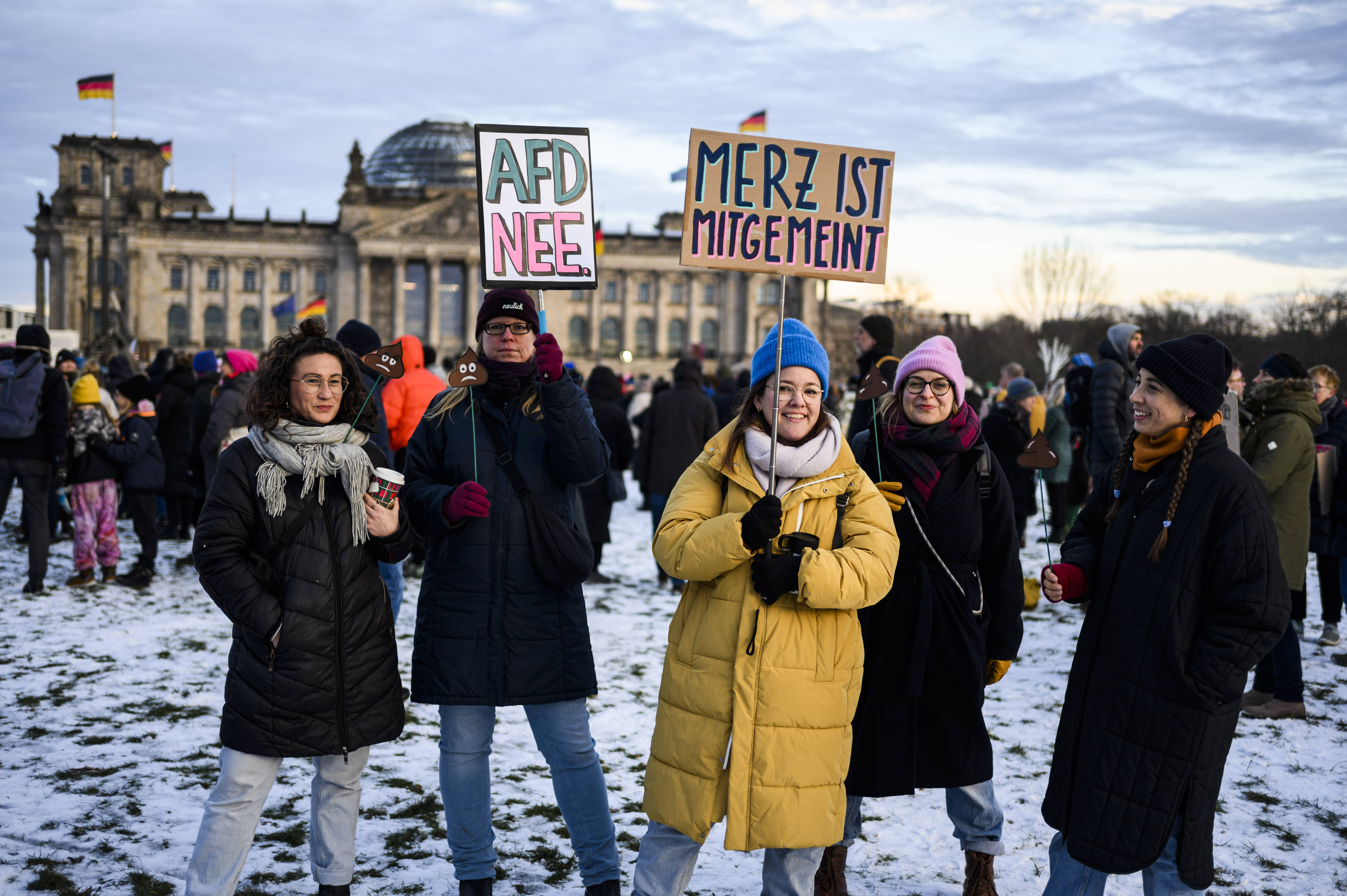 Eine Abstimmung der CDU/CSU gemeinsam mit der AfD wäre ein Tabubruch, doch in der Zivilgesellschaft regt sich Widerstand.