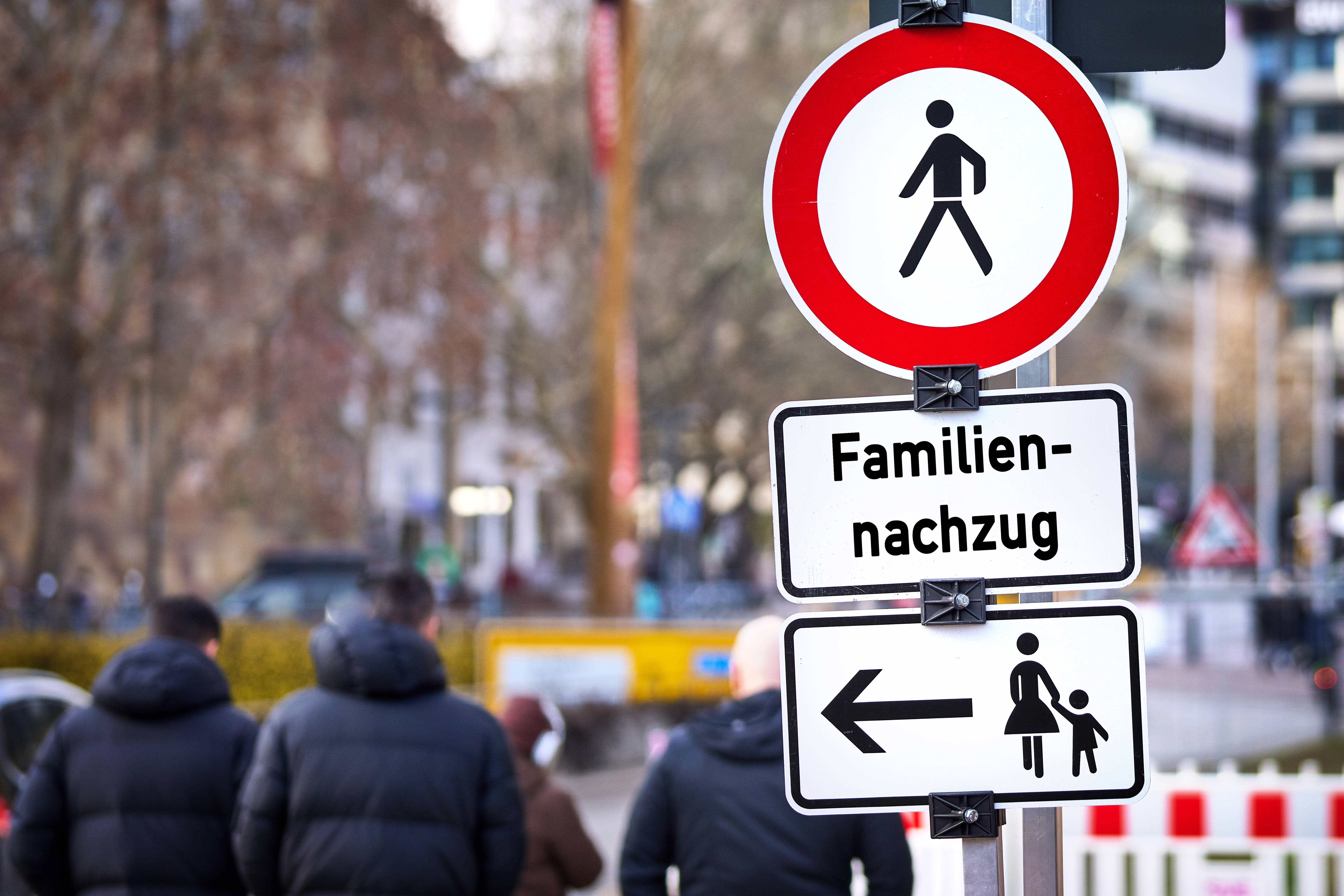 Die Union will den Familiennachzug für eine Gruppe Schutzberechtigter stoppen.