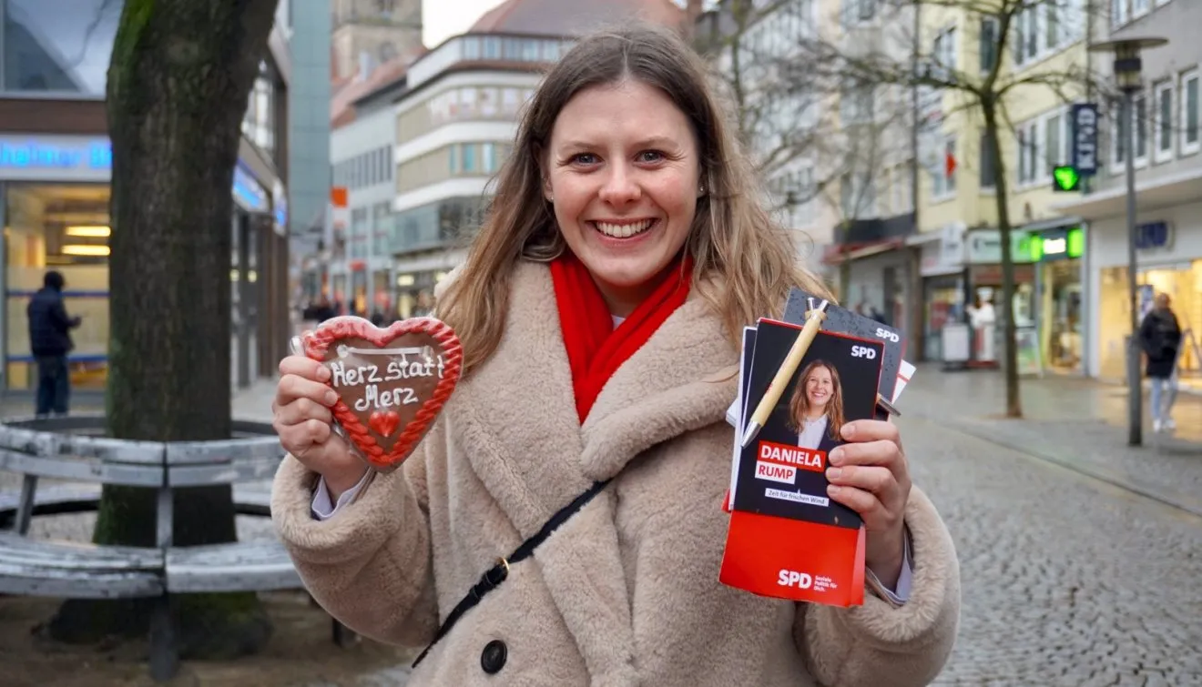 Daniela Rump ist neu in den Bundestag gekommen.