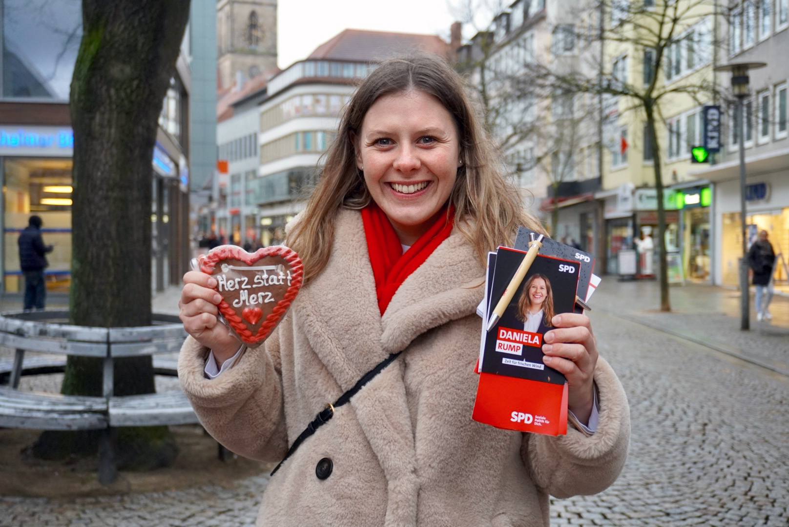 Könnte in Hildesheim Geschichte schreiben: Daniela Rump will für die SPD in den Bundestag.