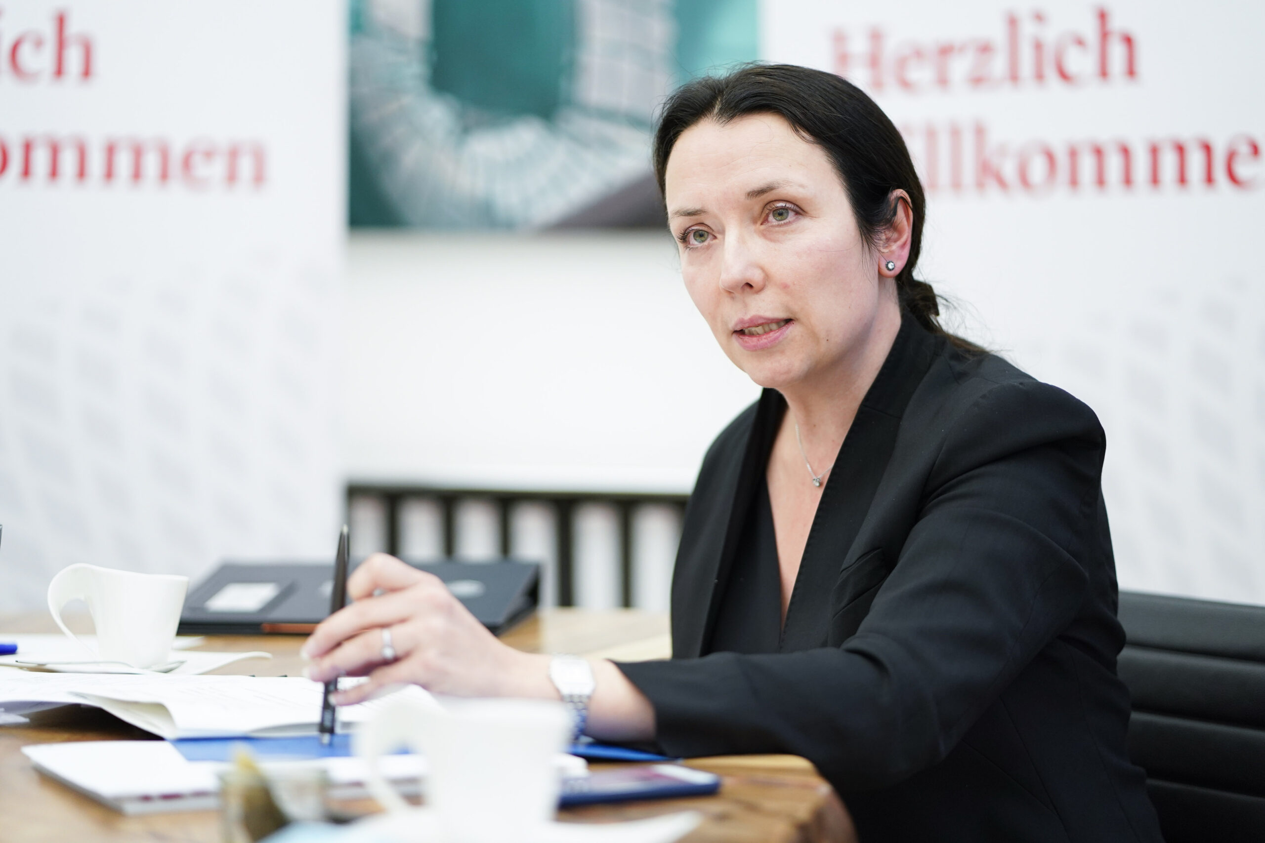 Eine Jahrhundertaufgabe: Ines Zenke ist seit 2021 Präsidentin des SPD-Wirtschaftsforums.