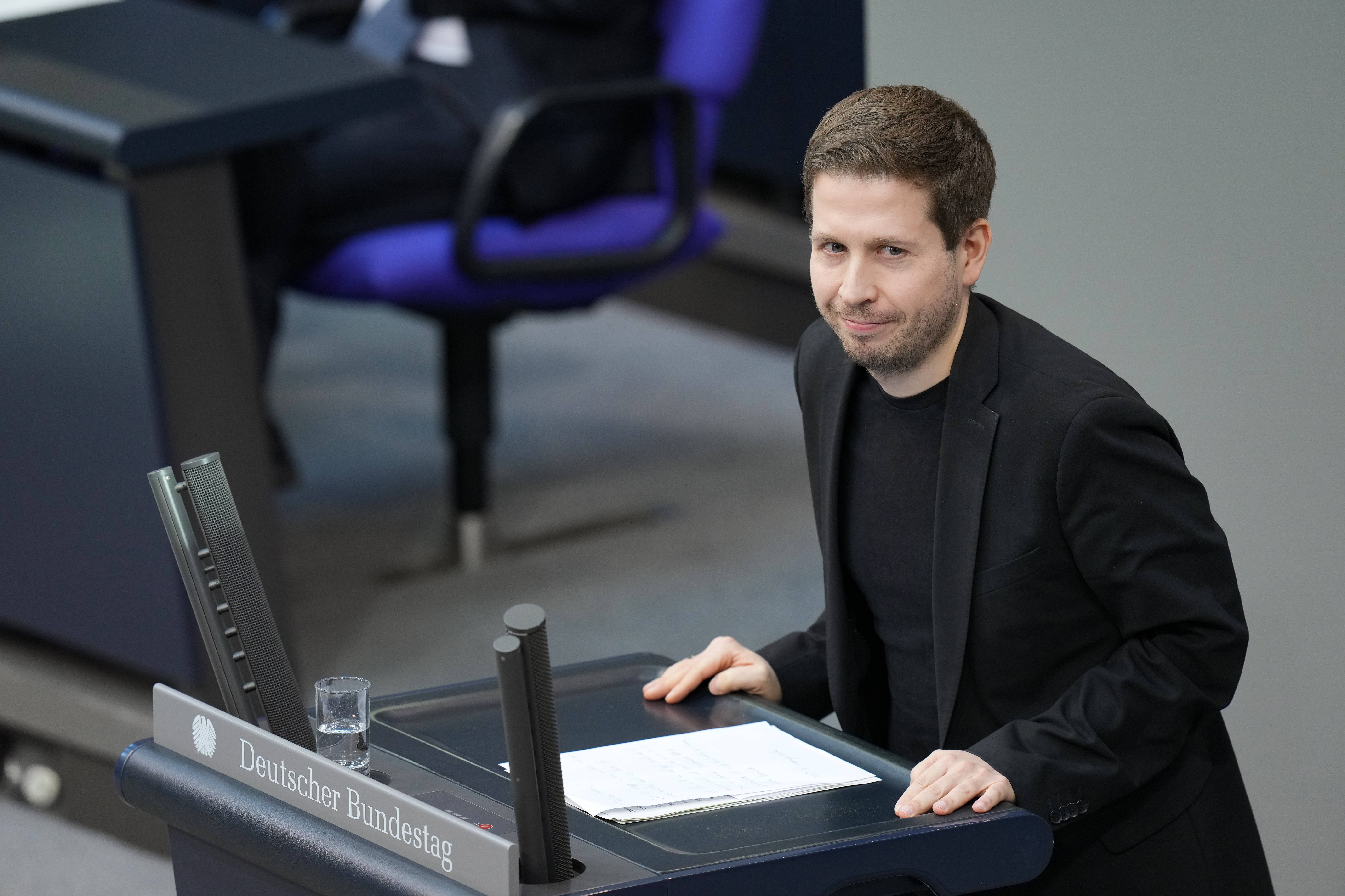 Drei Minuten zum Schluss: In seiner letzten Rede im Bundestag wurde Kevin Kühnert grundsätzlich.