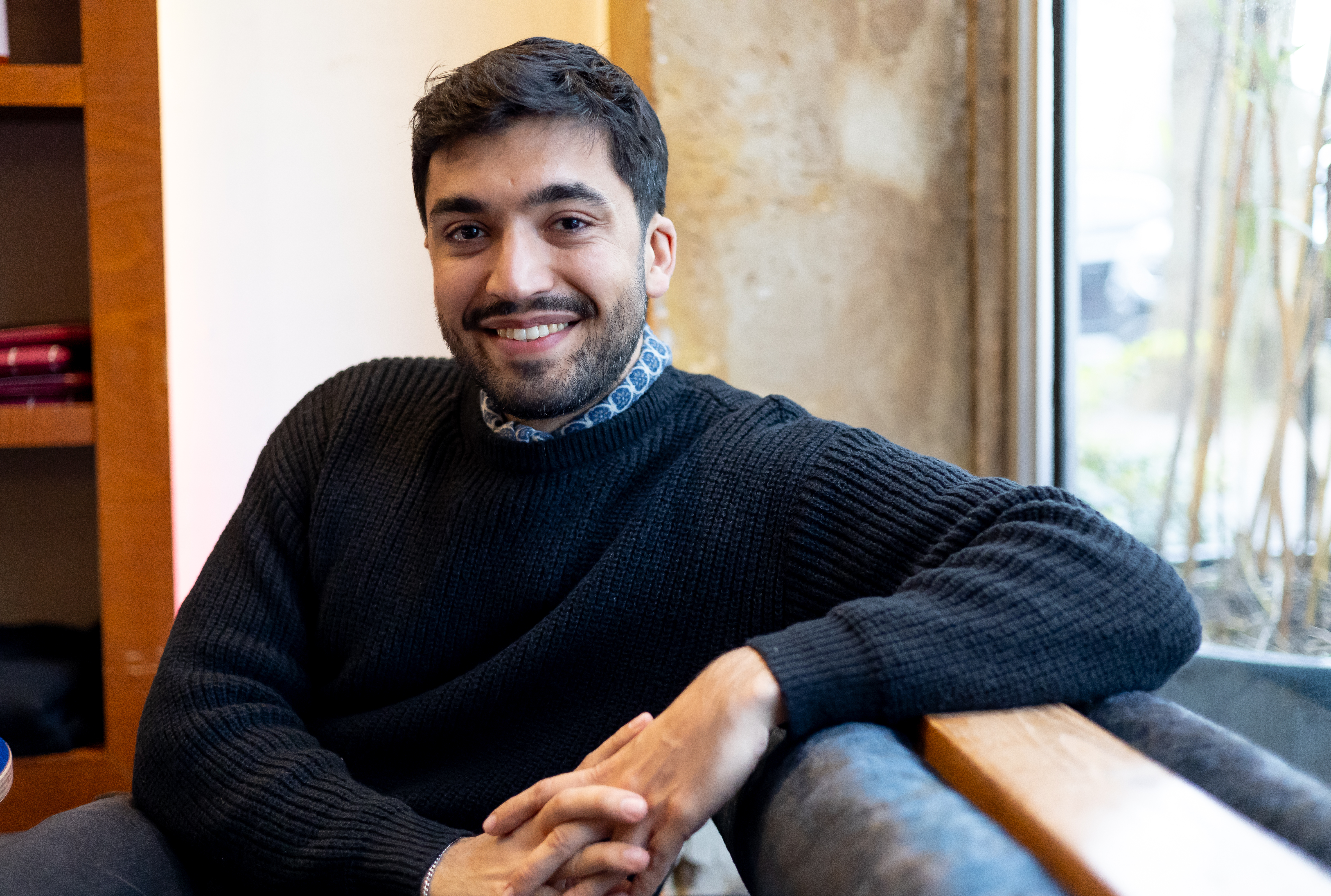 Im Ruhrgebiet verwurzelt: Nach seinen Studienjahren will Milad Tabesch jungen Leuten in seiner Heimat die EU näherbringen.