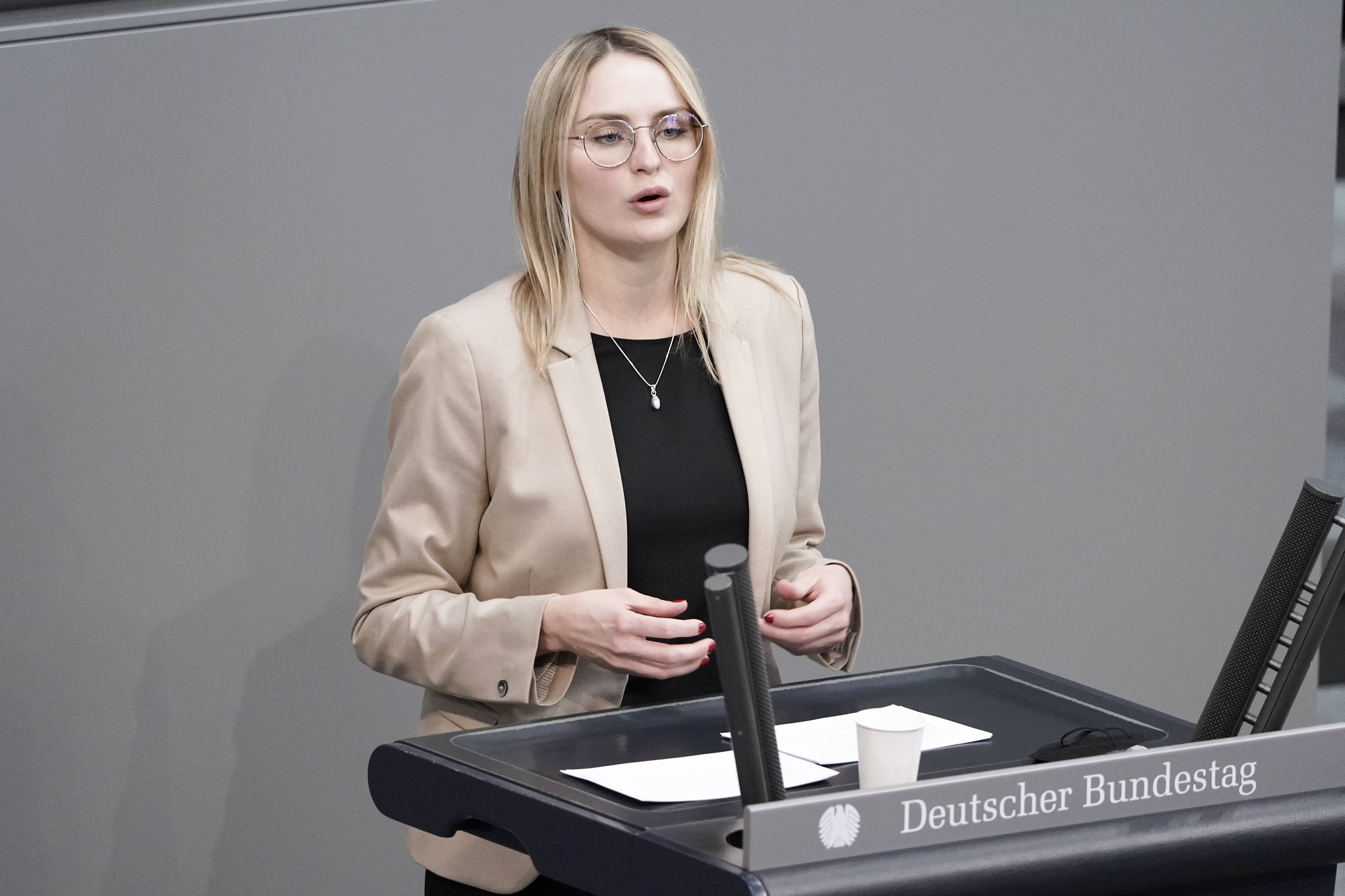 Natalie Pawlik, Staatsministerin und Beauftragte der Bundesregierung für Migration, Flüchtlinge und Integration