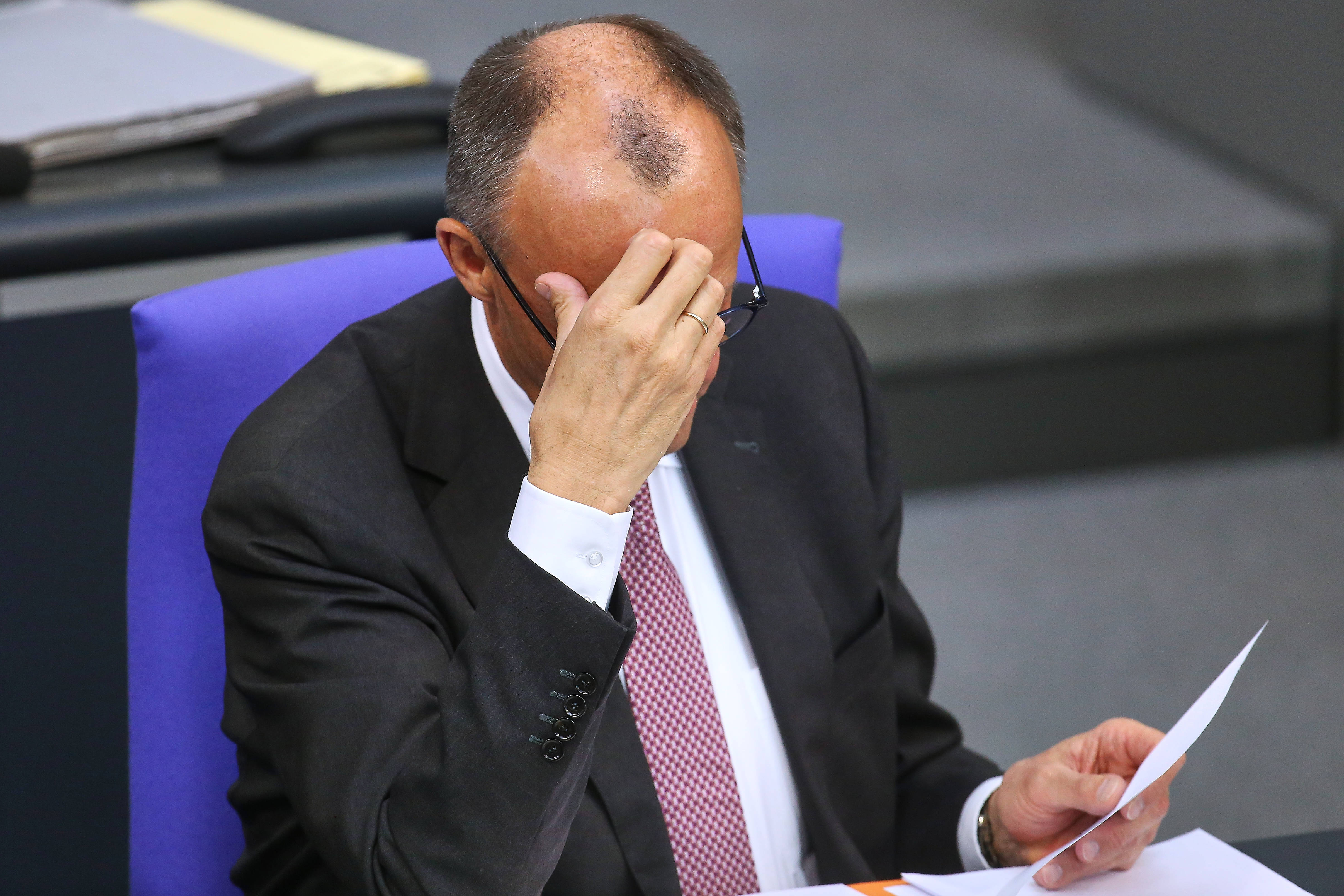 Friedrich Merz im Bundestag