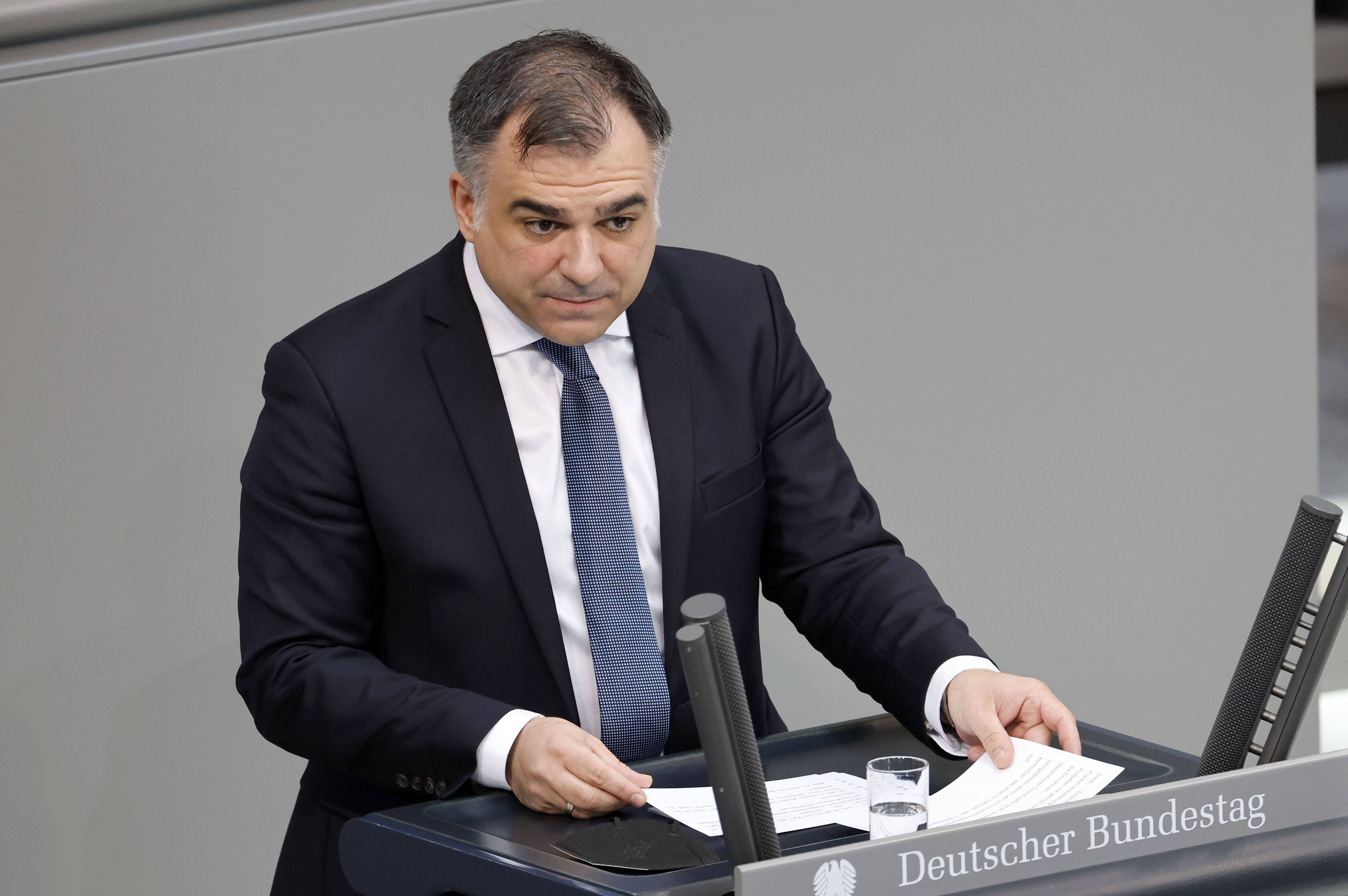 Christos Pantazis im Bundestag