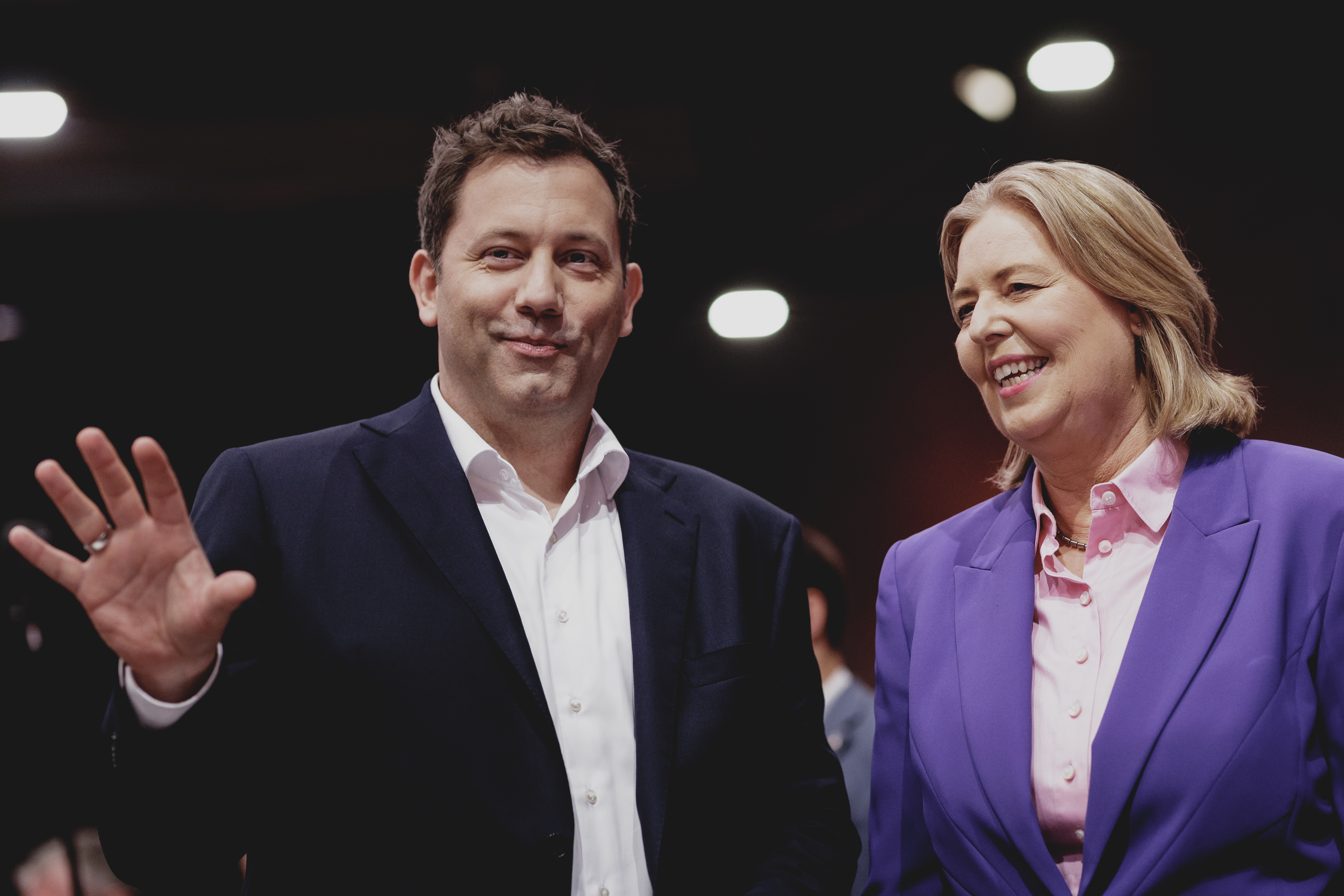 Lars Klingbeil und Bärbel Bas