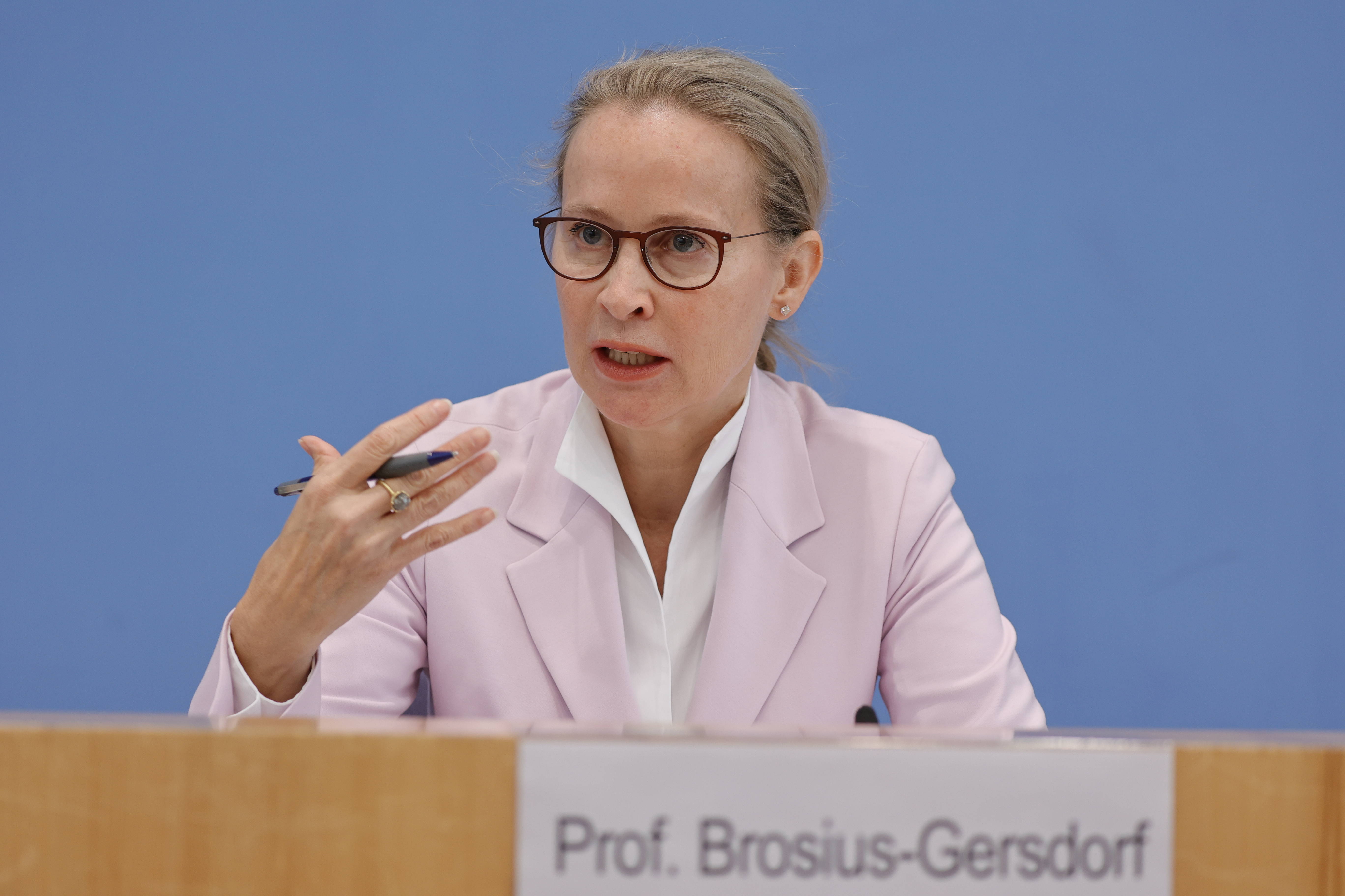 Juristin Frauke Brosius-Gersdorf in der Bundespressekonferenz