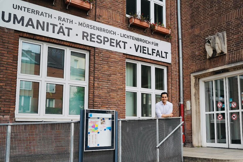 Masoud Ghahremani kandidiert für die SPD bei der Kommunalwahl in Düsseldorf.