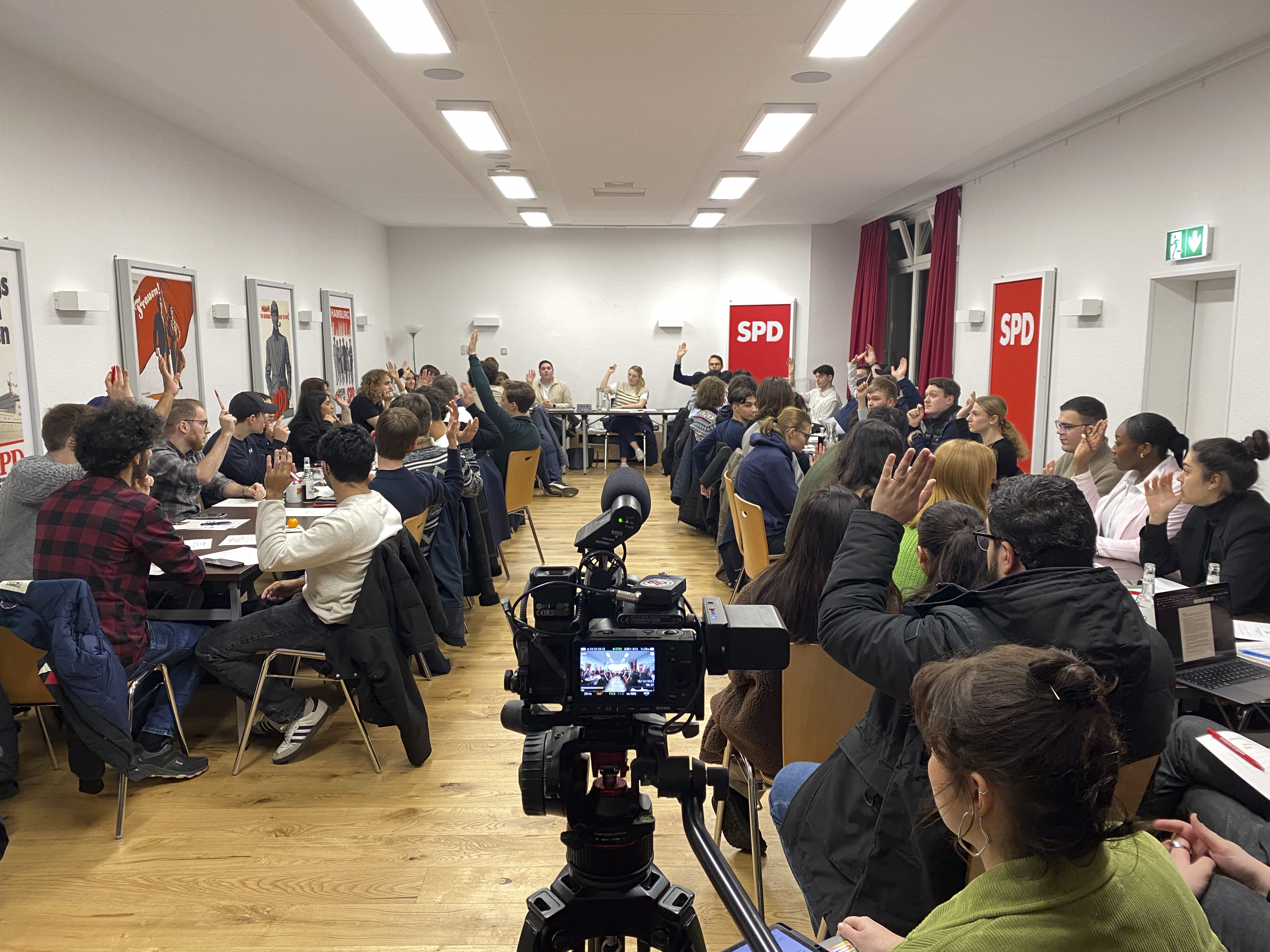Sitzung der SPD Hamburg-Bergedorf