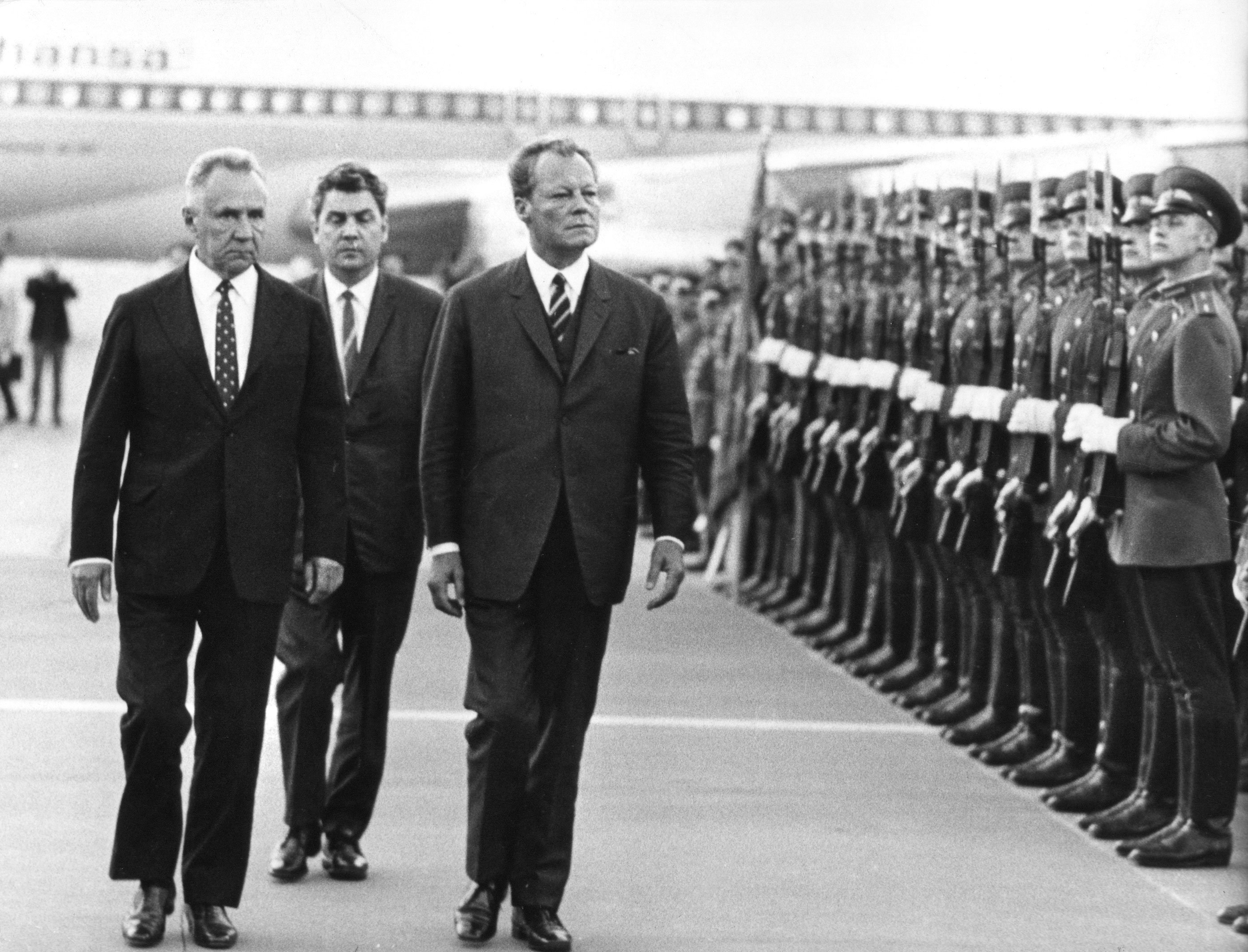 Willy Brandt in Moskau