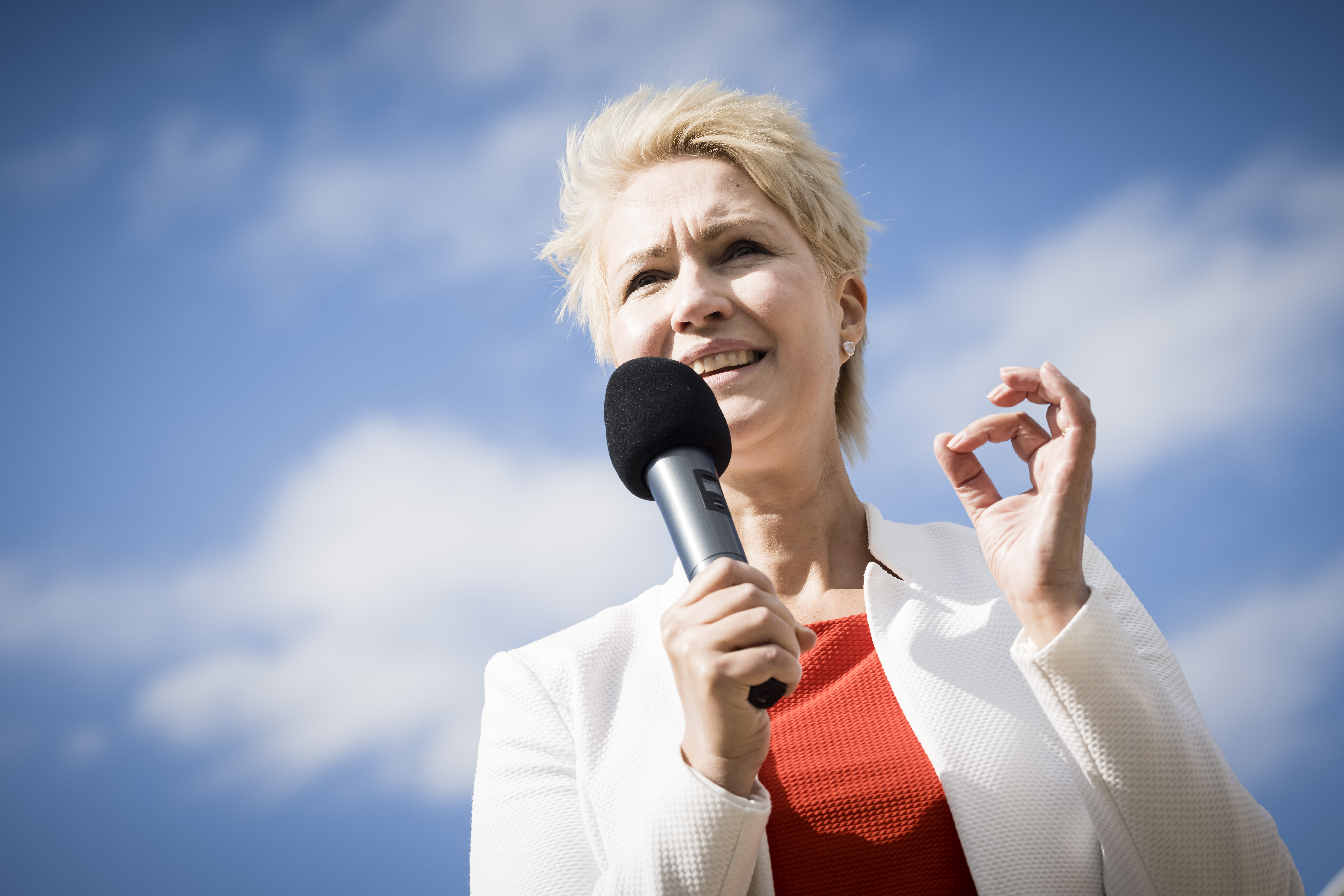 Manuela Schwesig ist Ministerpräsidentin von Mecklenburg-Vorpommern.