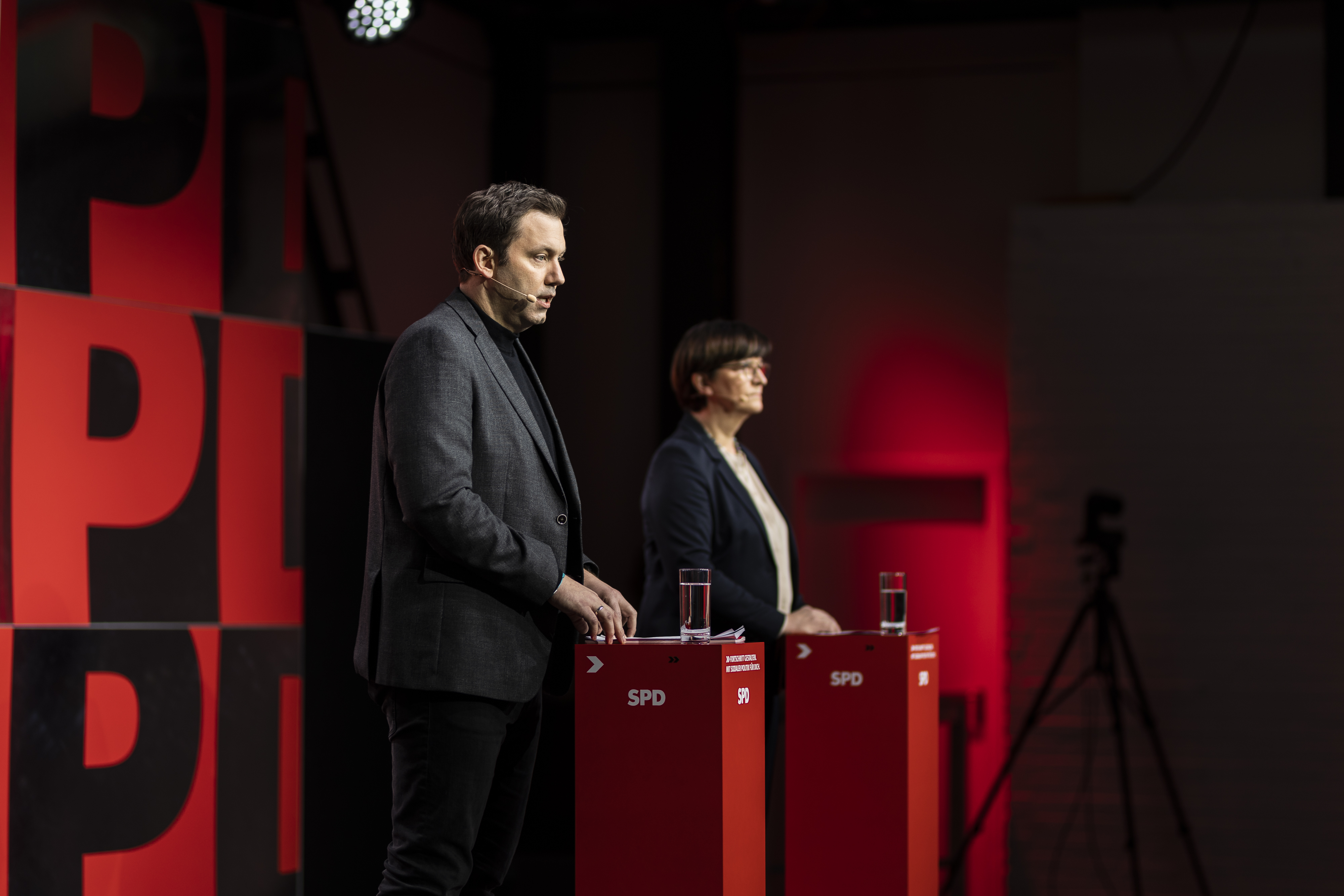 Jahresauftakt im SPD-Präsidium: Lars Klingbeil und Saskia Esken bekräftigen den Gestaltungswillen der SPD.