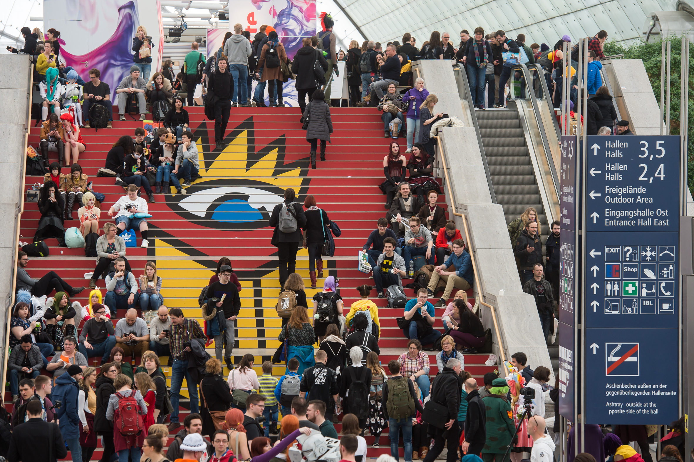 Die Leipziger Buchmesse vor Corona. In diesem Jahr finden alle Gespräche des „vorwärts“ digital statt.